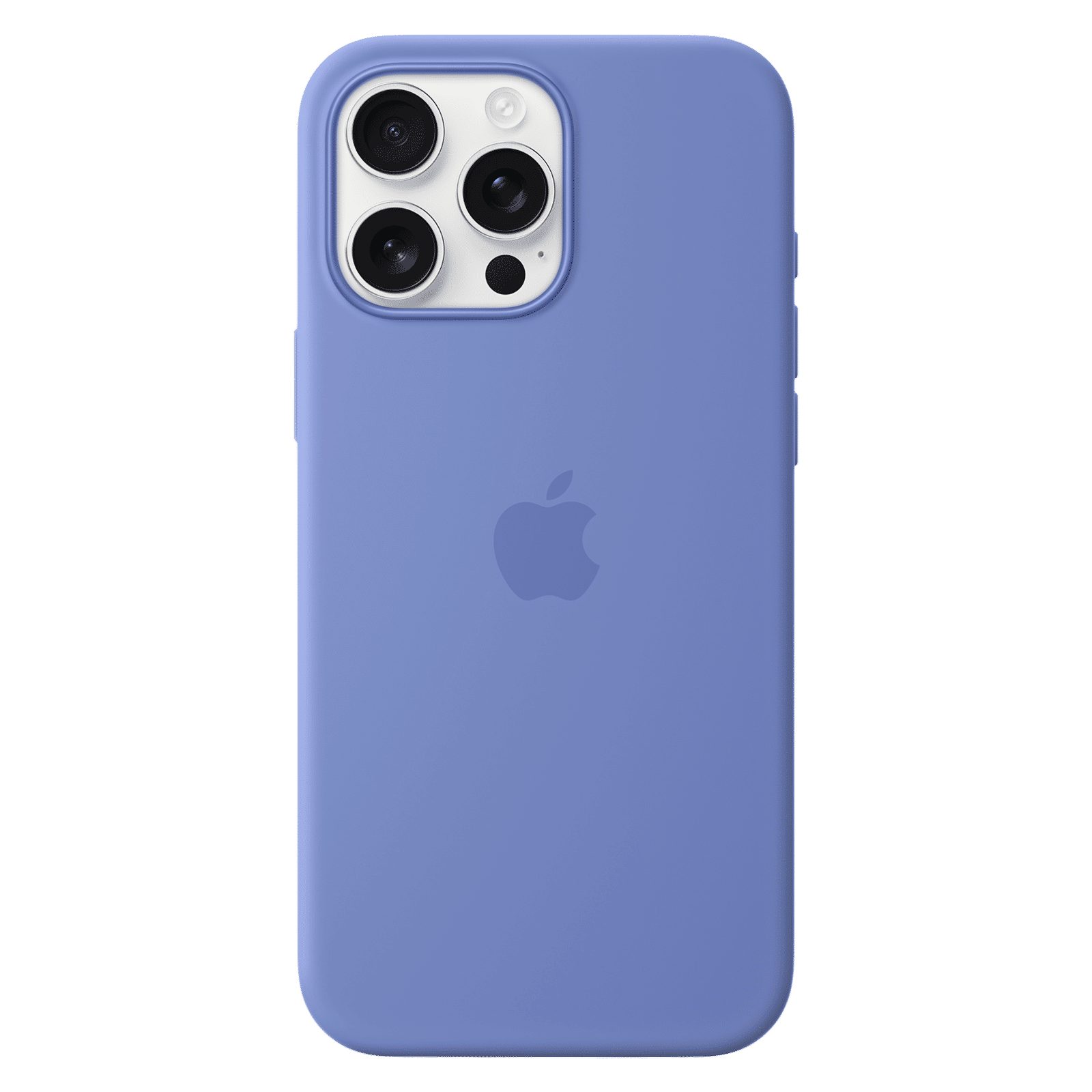 Apple Soft Silicone Back Cover Apple iPhone 16 Pro Max (MagSafe Charging Support, Periwinkle)