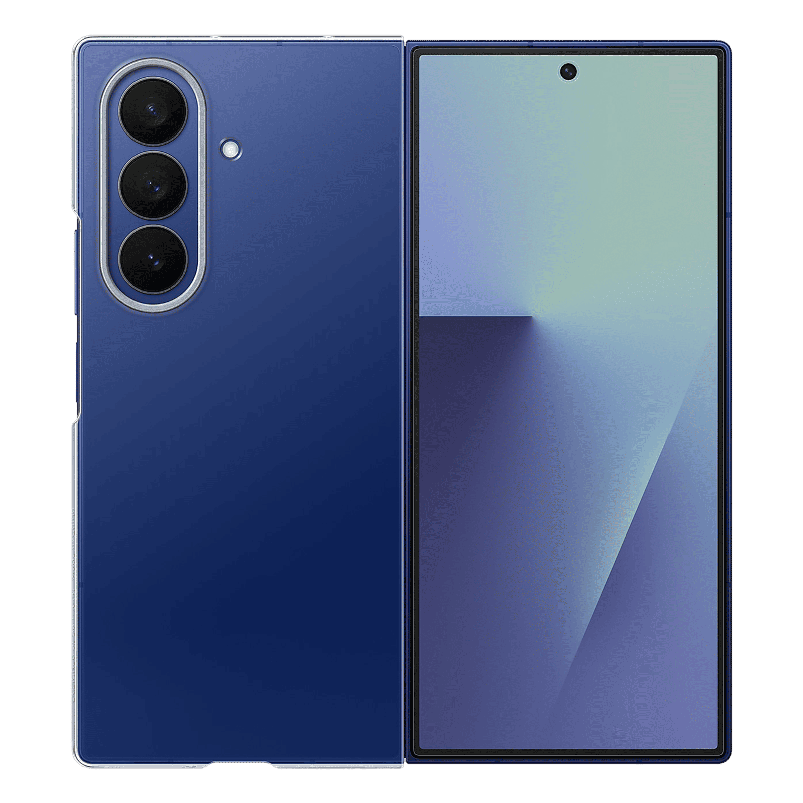 SAMSUNG Polycarbonate Back Cover for SAMSUNG Galaxy Z Fold7 (Eco-Friendly, Transparent)