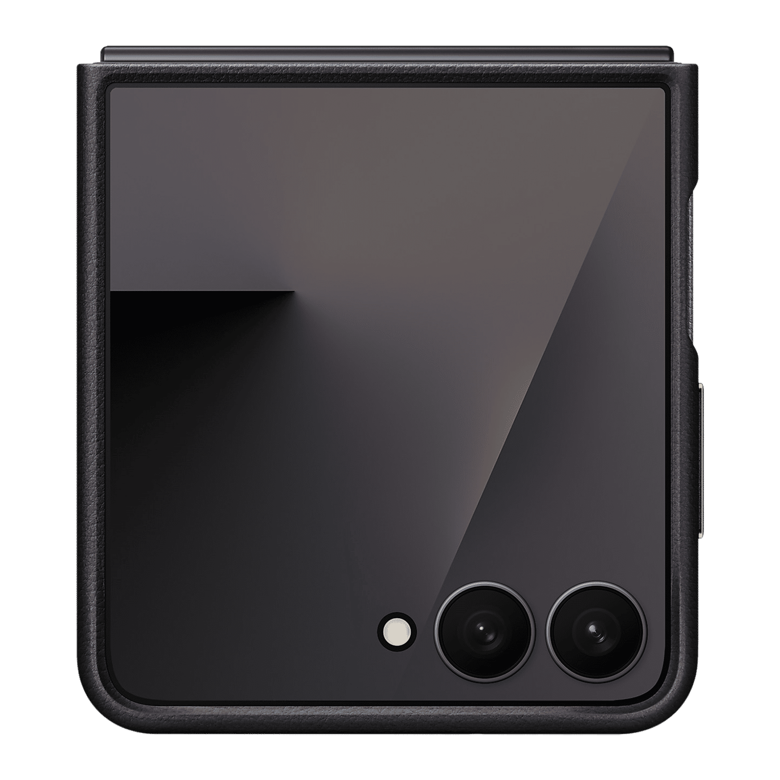 SAMSUNG Polycarbonate Back Cover for SAMSUNG Galaxy Z Flip7 (Kindsuit, Black)