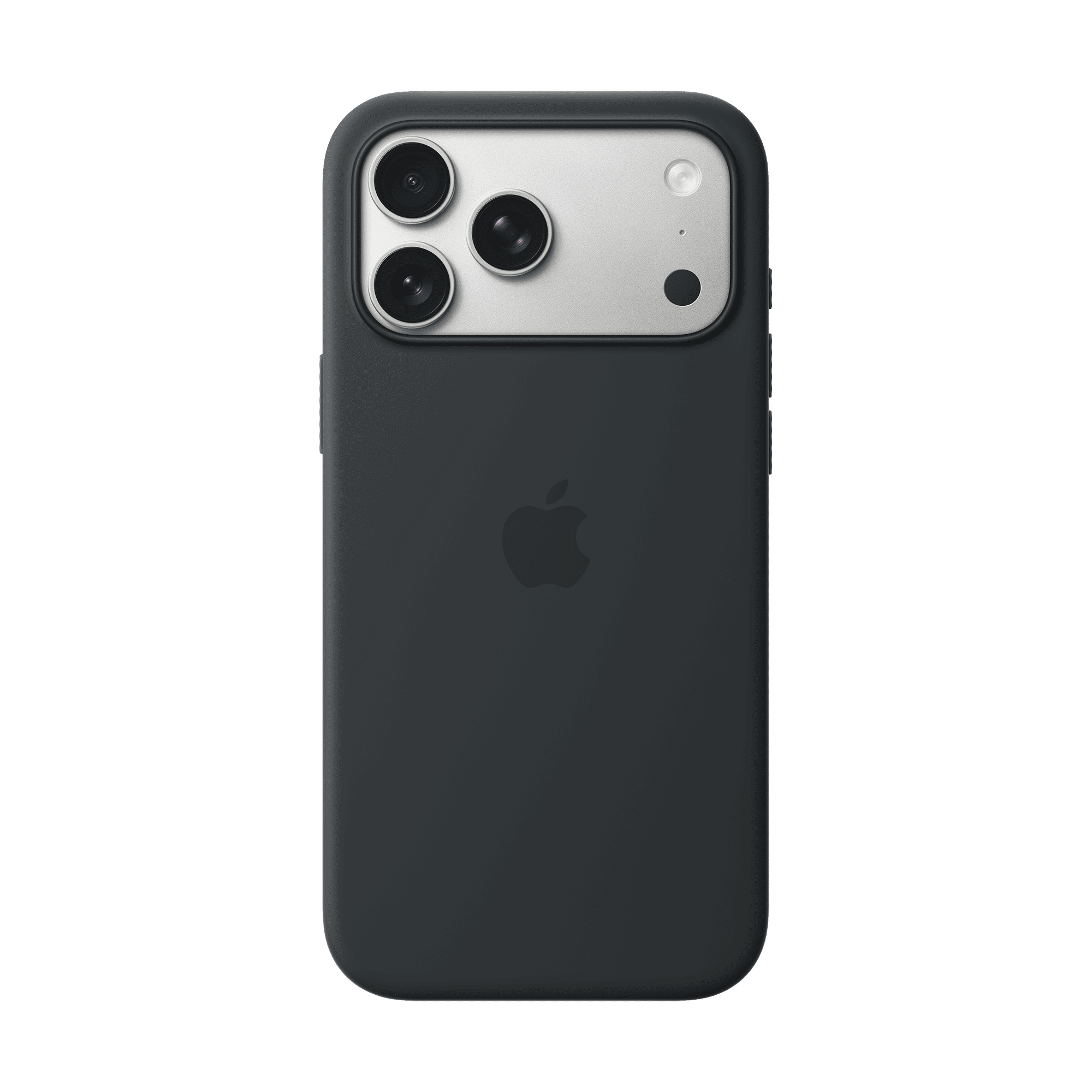 Apple Soft Silicone Back Cover for Apple iPhone 17 Pro Max (MagSafe Compatible, Black)-image-30