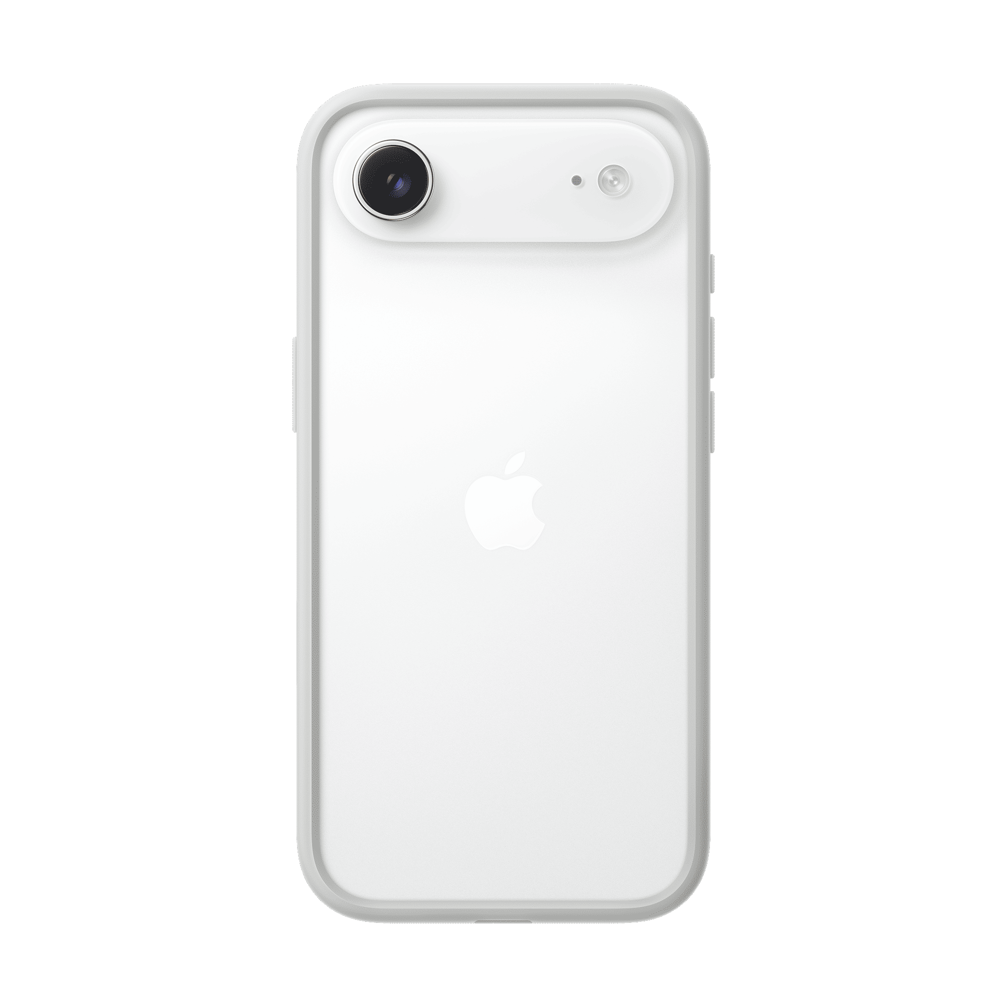 Apple Bumper Polycarbonate Back Cover for iPhone Air (Lightweight, Light Grey)-picture-14
