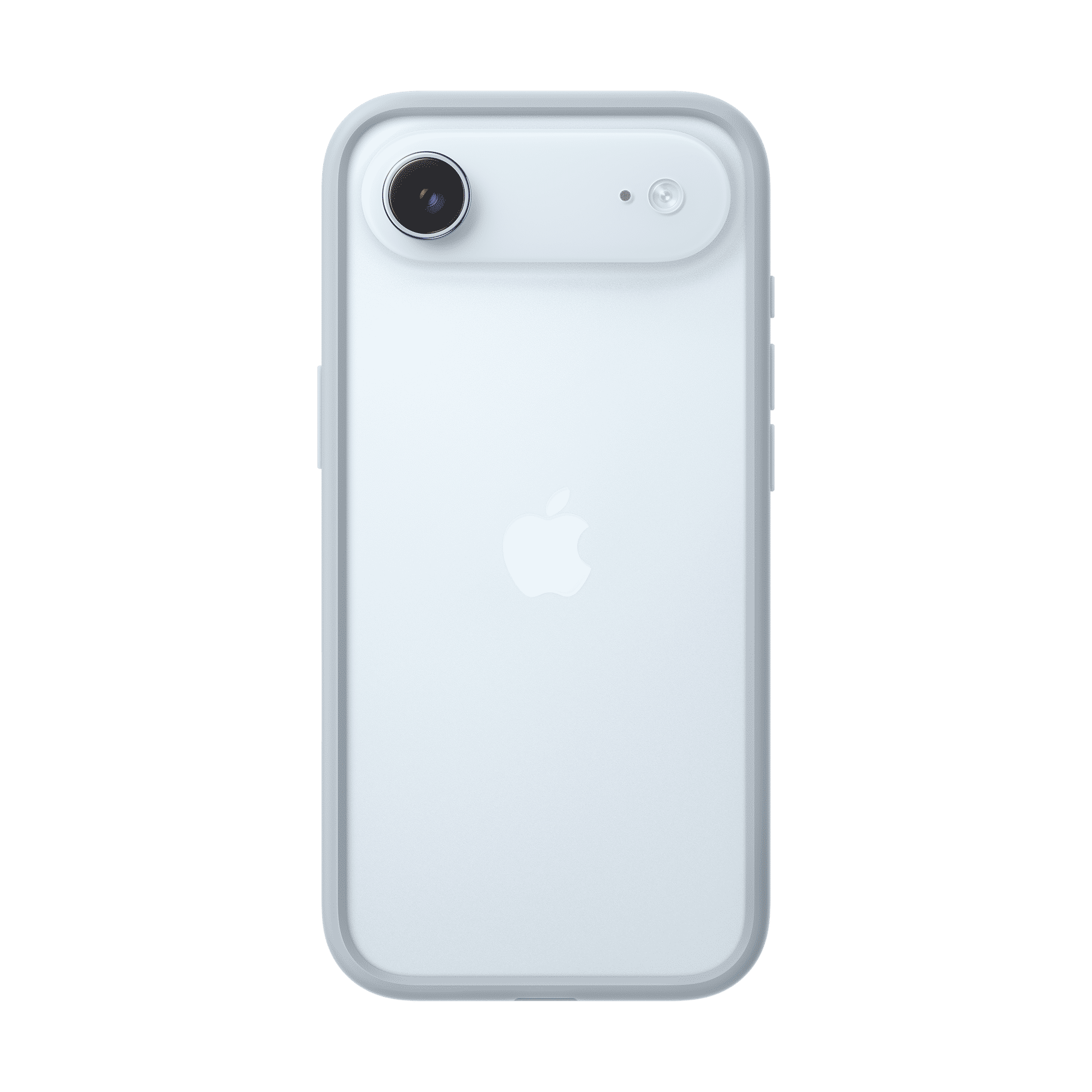 Apple Bumper Polycarbonate Back Cover for iPhone Air (Lightweight, Light Blue)-image-20