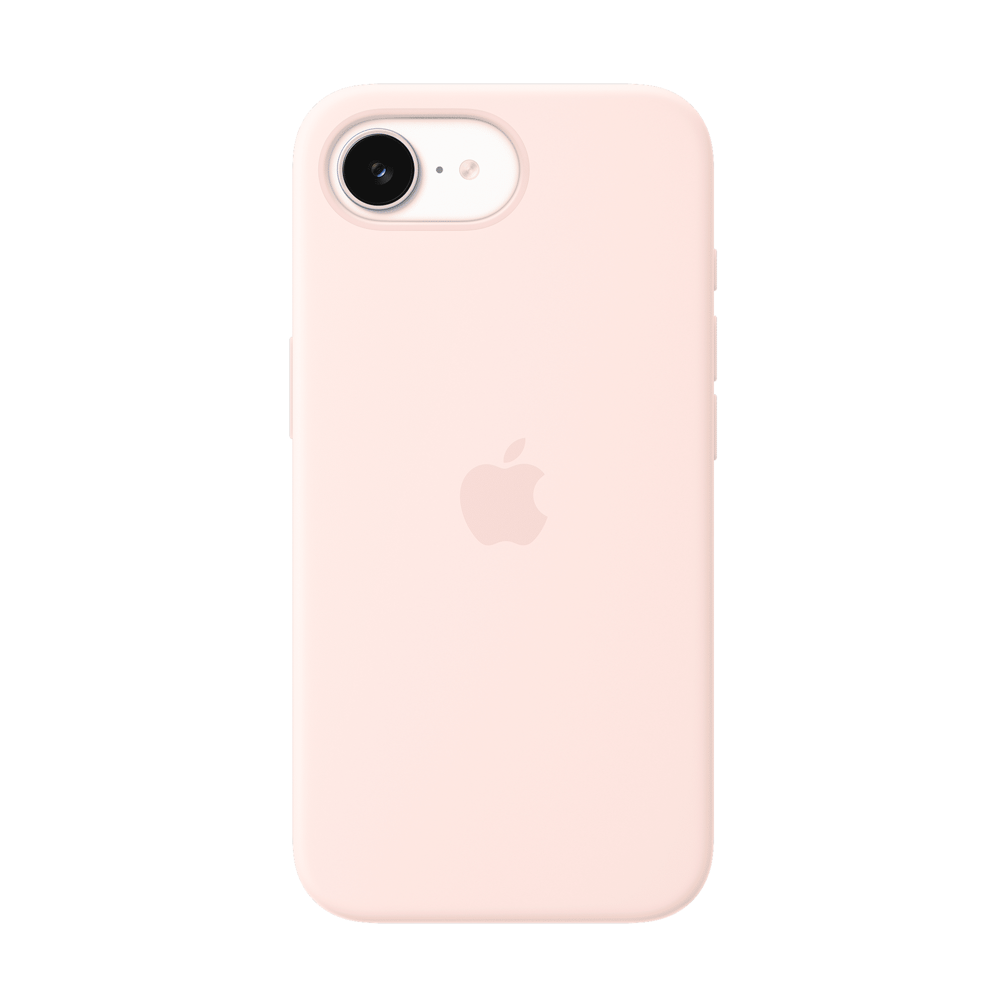 Apple Soft Silicone Back Cover for Apple iPhone 17e (MagSafe Compatible, Soft Pink)-image-46