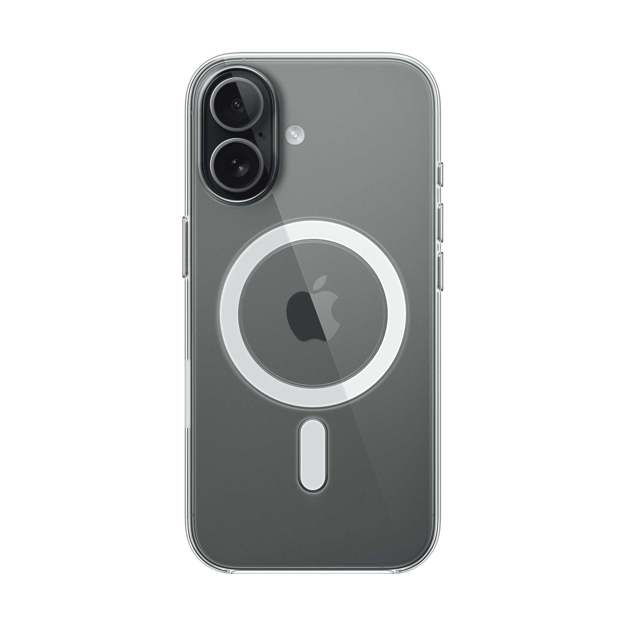 Apple Polycarbonate Back Cover for Apple iPhone 17 (MagSafe Charging Support, Clear)-image-48