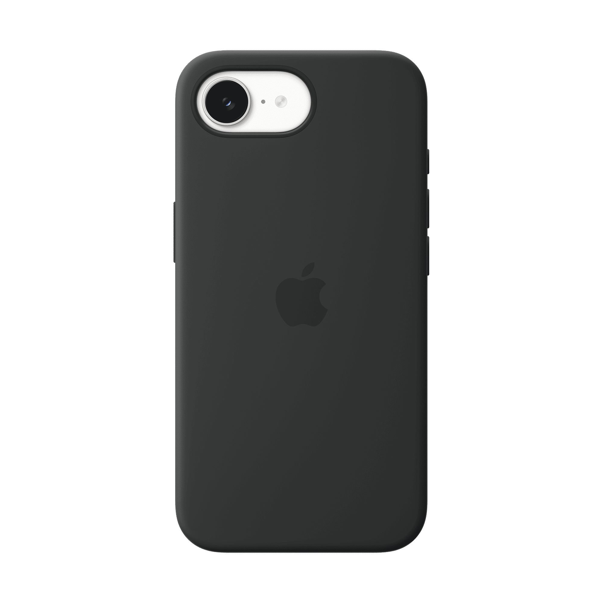 Apple Soft Silicone Back Cover for Apple iPhone 17e (MagSafe Compatible, Black)-picture-21