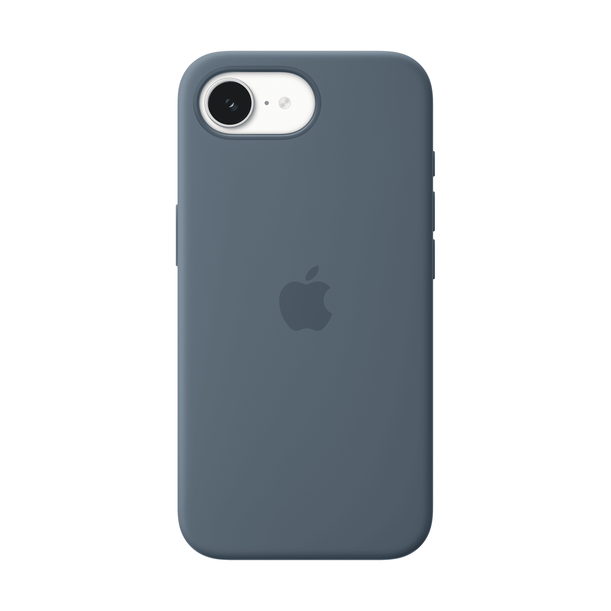 Apple Soft Silicone Back Cover for Apple iPhone 17e (MagSafe Compatible, Anchor Blue)-picture-27