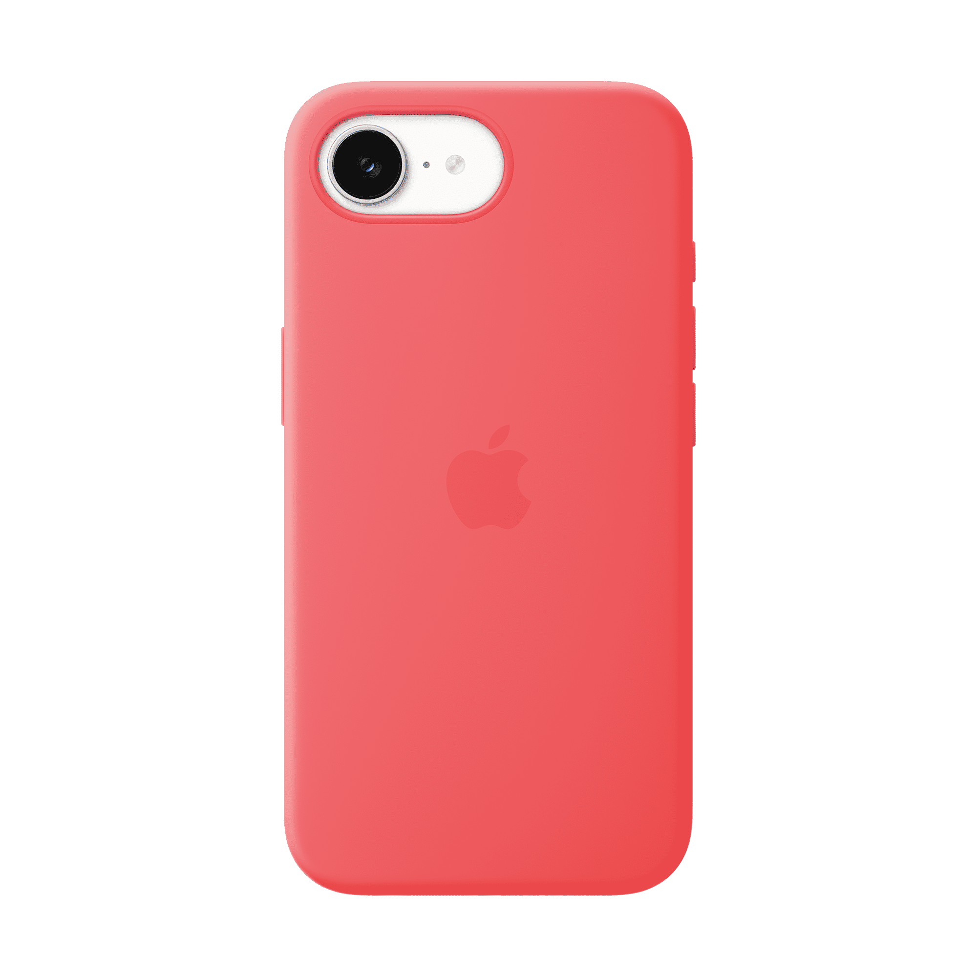 Apple Soft Silicone Back Cover for Apple iPhone 17e (MagSafe Compatible, Bright Guava)-picture-47