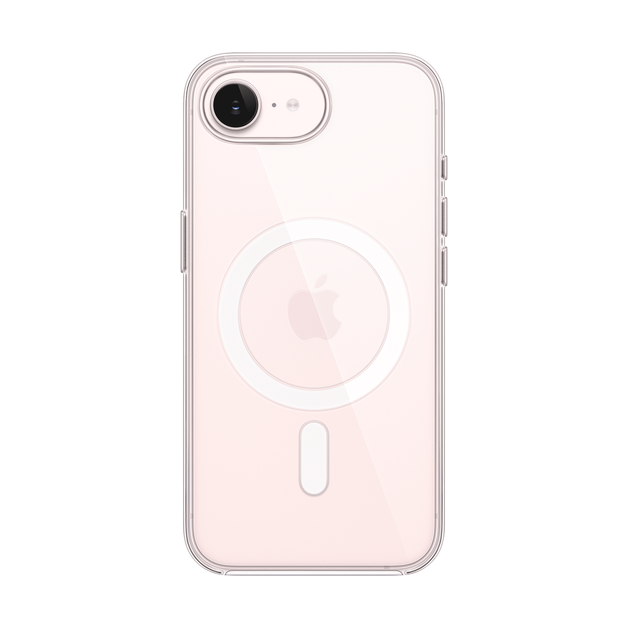 iPhone Polycarbonate Back Cover for Apple iPhone 17e (MagSafe Charging Compatible, Clear)-picture-17