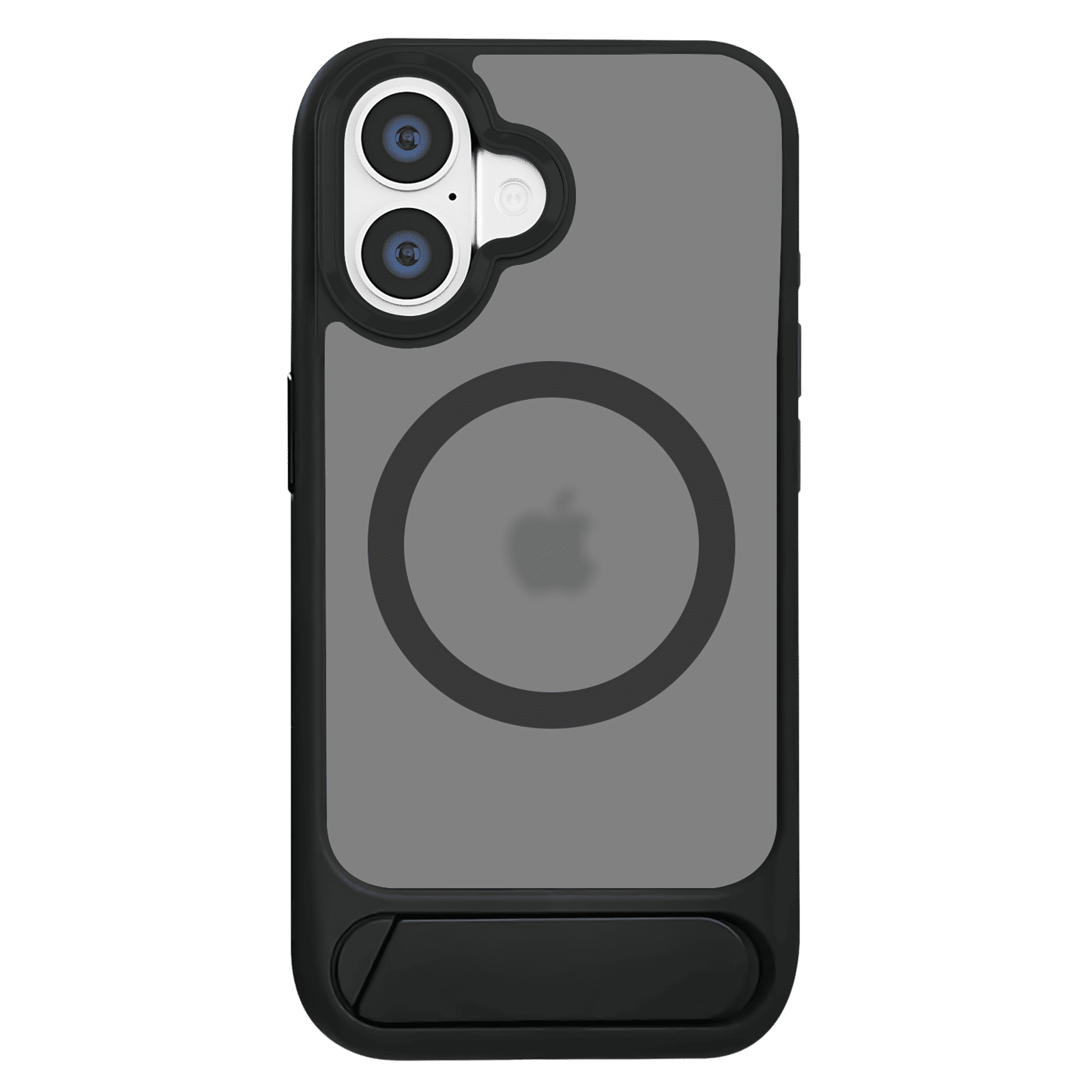 Croma Bolt Tempered Glass & TPU Back Cover Combo for Apple iPhone 17 (Magsafe Charging Compatible, Black)