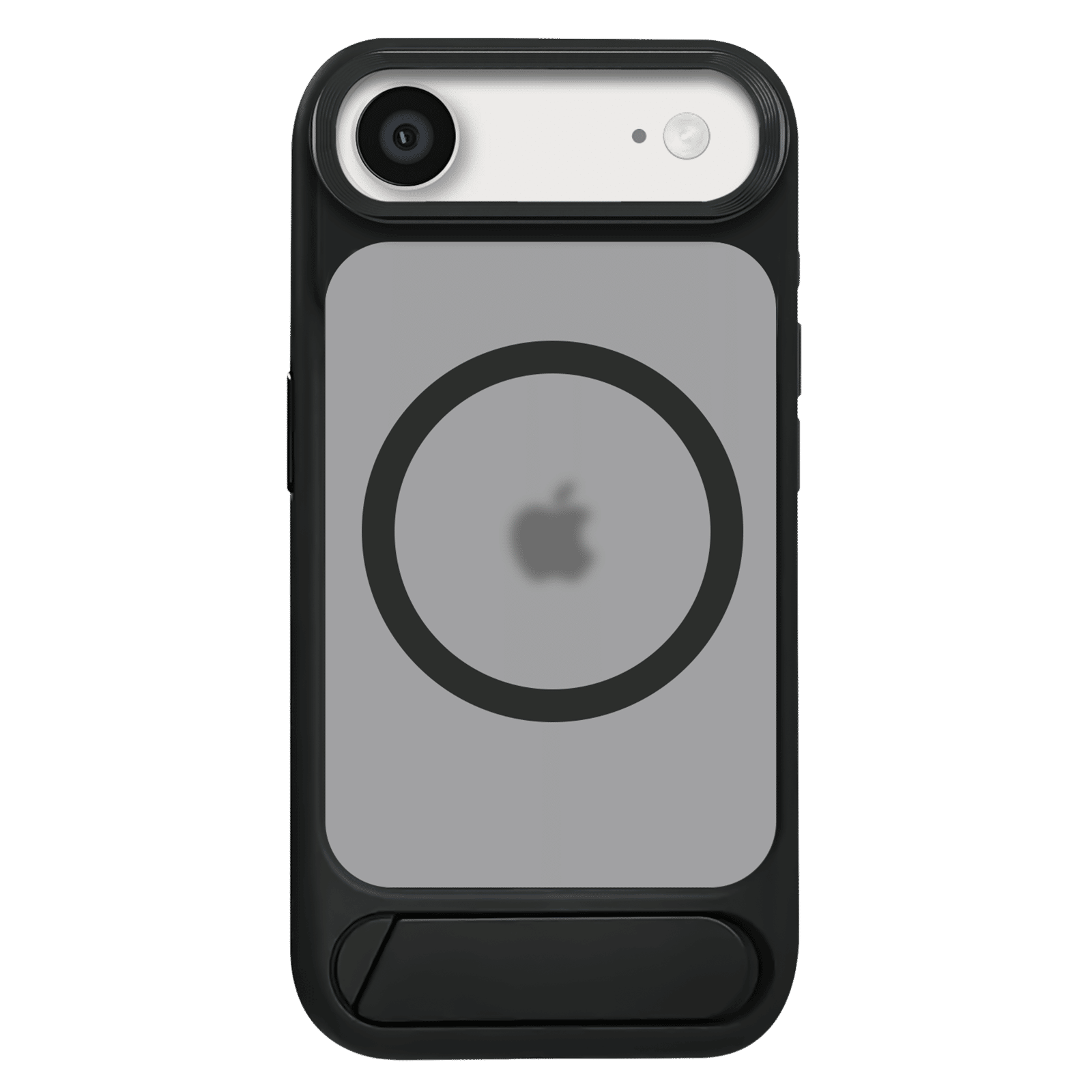 Croma Bolt Tempered Glass & TPU Back Cover Combo for Apple iPhone Air (Magsafe Charging Compatible, Black)