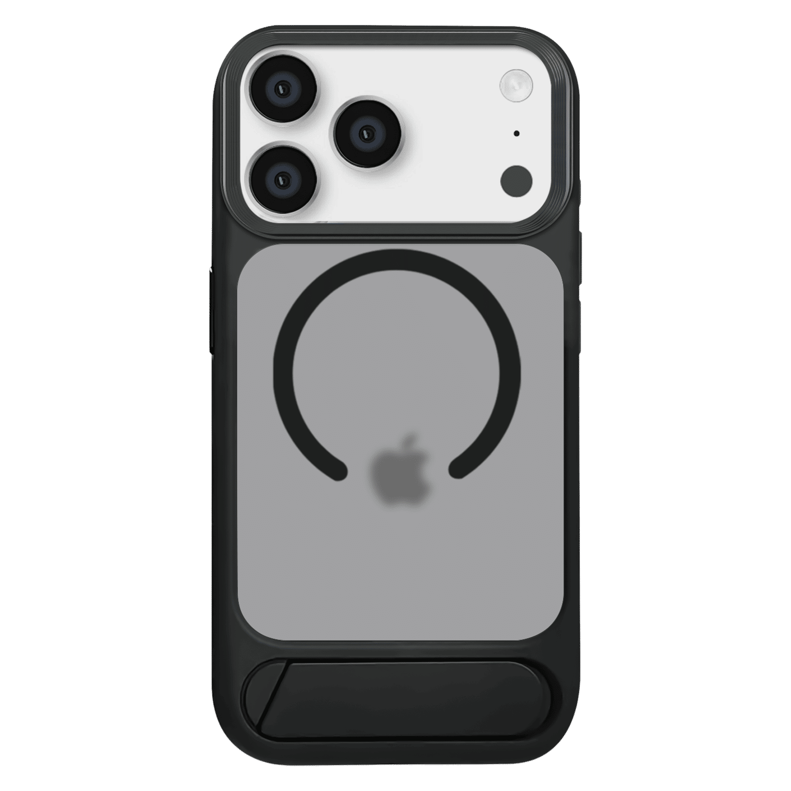 Croma Bolt Tempered Glass & TPU Back Cover Combo for Apple iPhone 17 Pro Max (Magsafe Charging Compatible, Black)