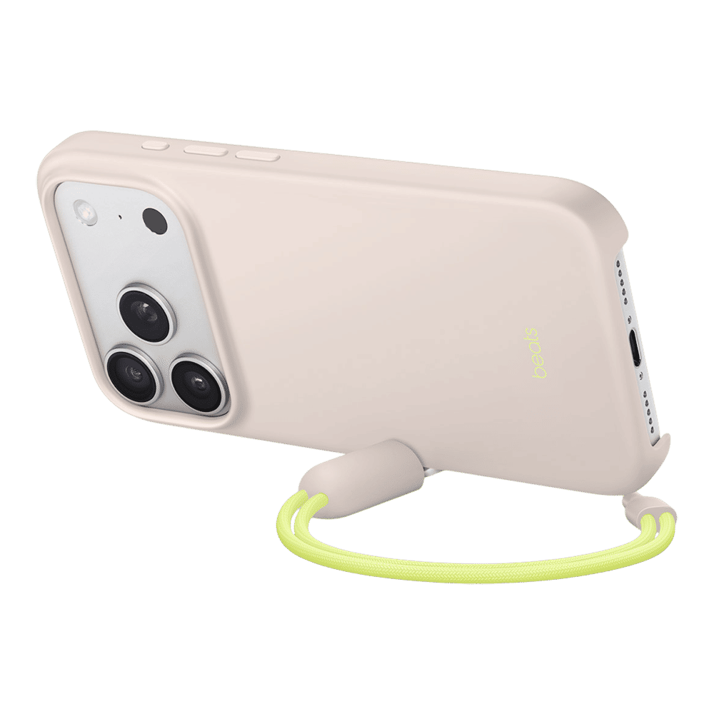 beats Polycarbonate & Plastic Hard Back Cover for Apple iPhone 17 Pro (MagSafe Charging Compatible, Lime Stone)
