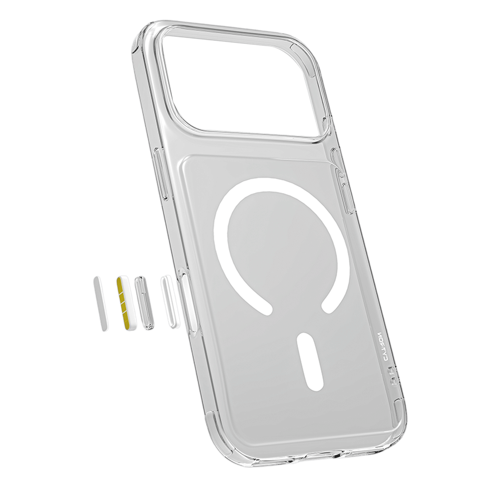 CYTRON AURA-X Back Cover for Apple iPhone 17 Pro (MagSafe Compatible, Clear)