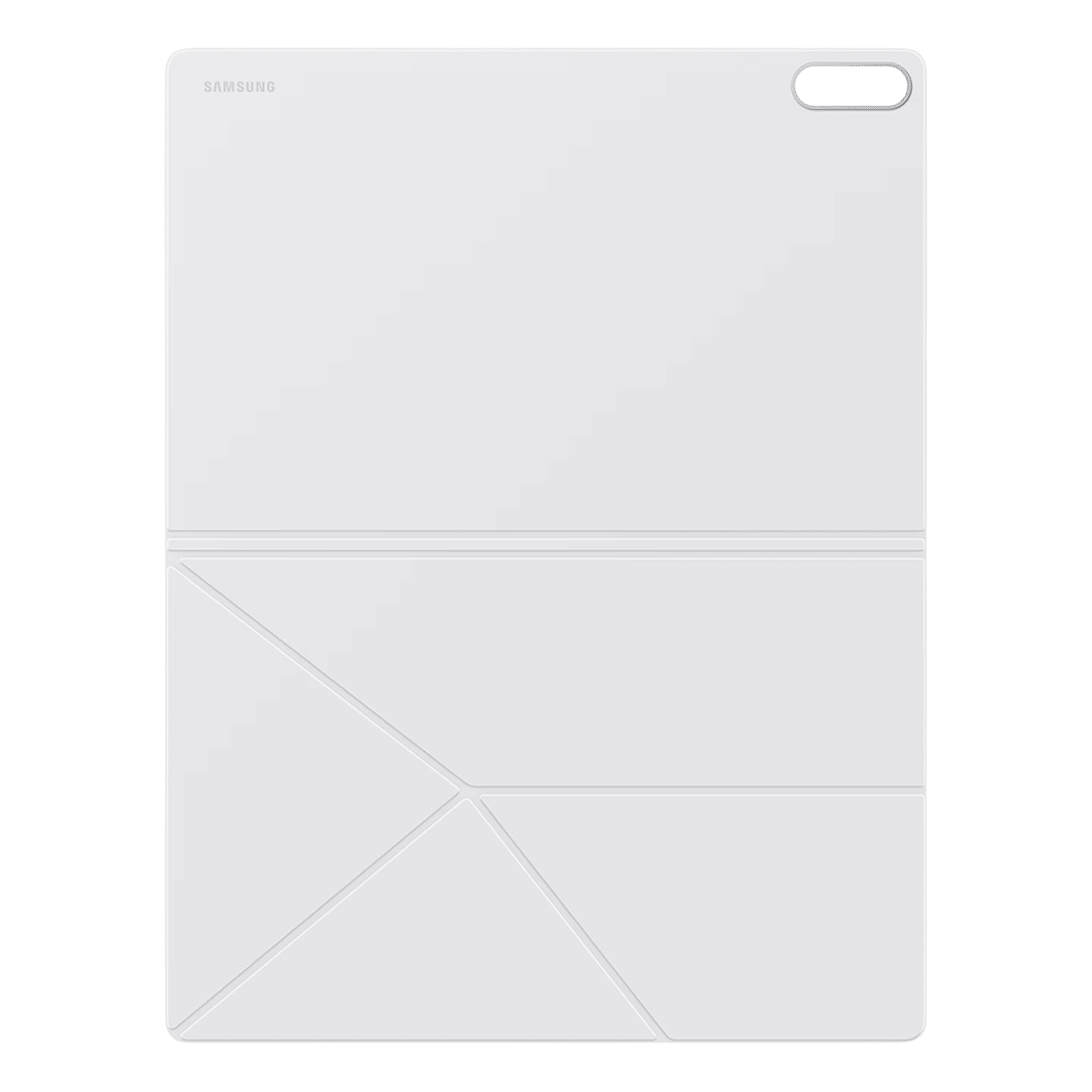 SAMSUNG Book Cover for SAMSUNG Galaxy Tab S11 Ultra (Portrait & Landscape Standing Mode, White)