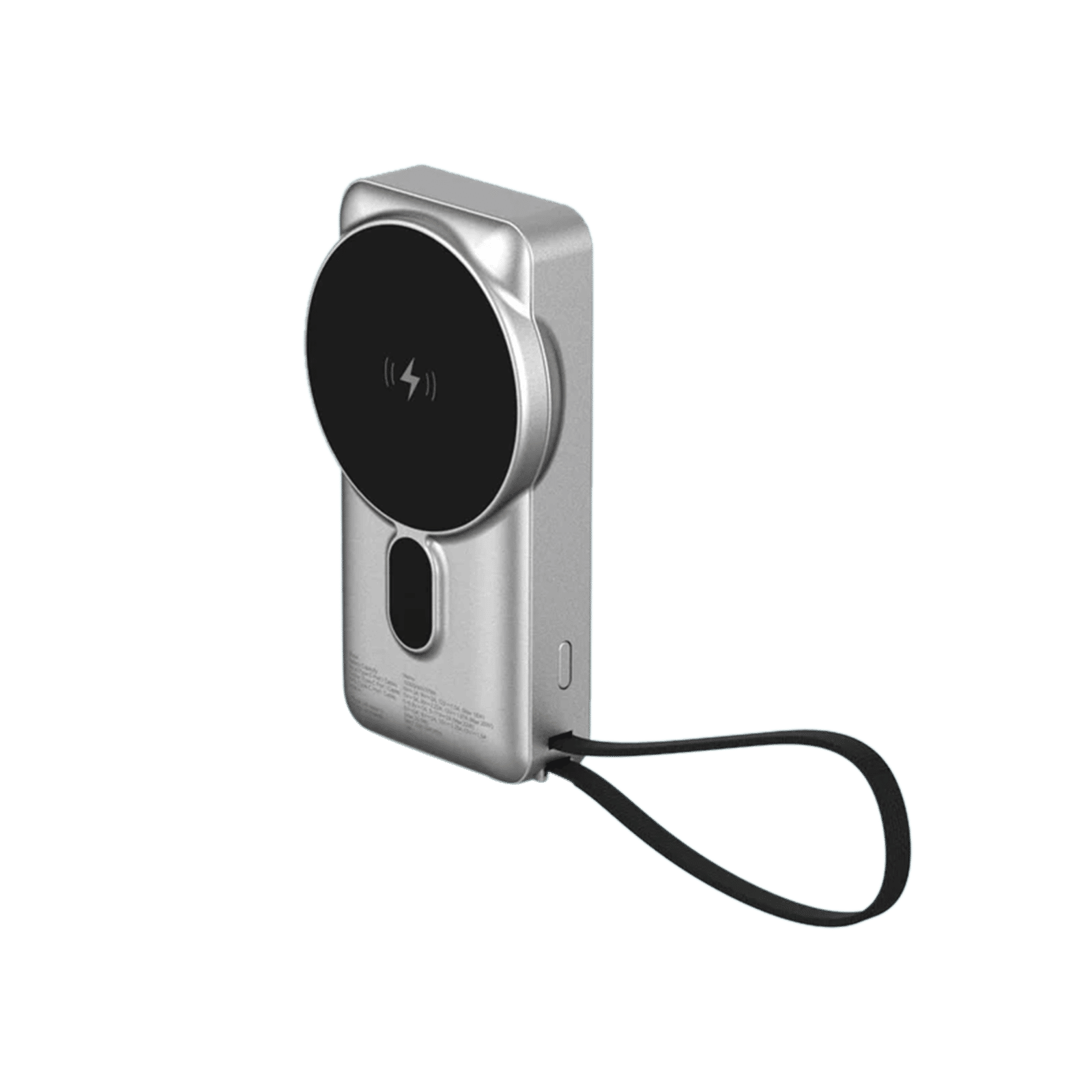 Stuffcool Nemo 10000 mAh 22.5W Fast Charging Power Bank (1 Type A Port, 1 Type C Port, Magsafe, Built-In Type-C Cable, Silver)