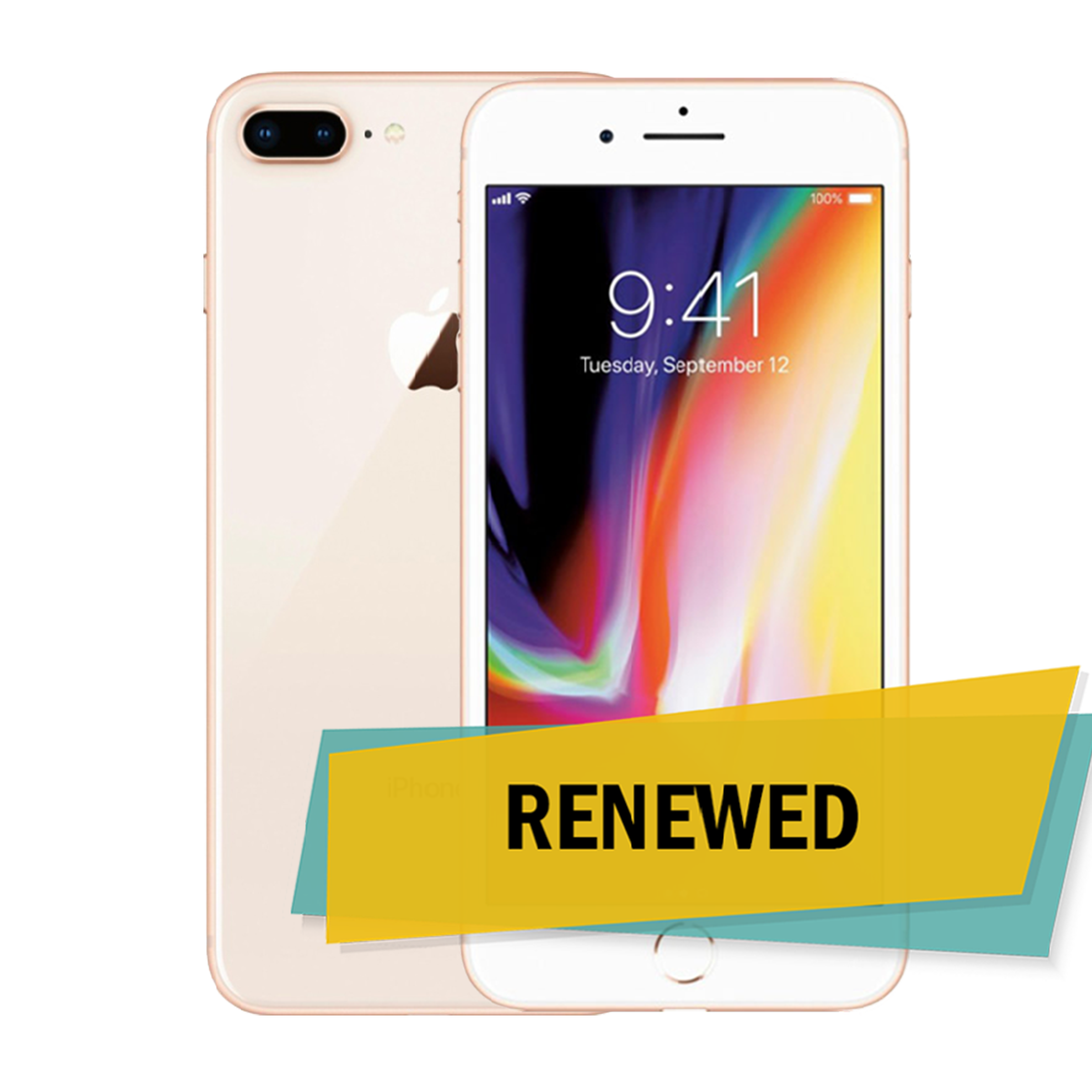 Refurbished Apple iPhone 8 Plus (64GB, Gold)