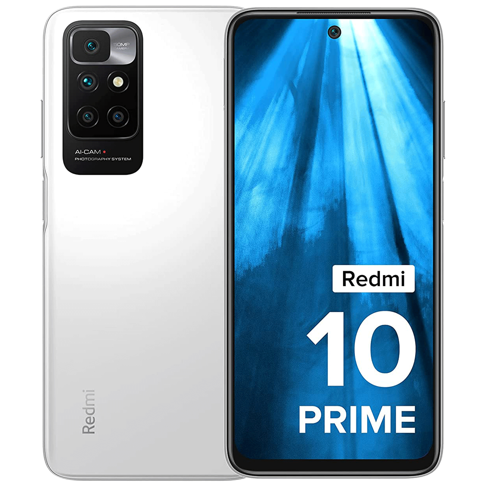 Buy Redmi 10 Prime (4GB RAM, 64GB, Astral White) Online Croma