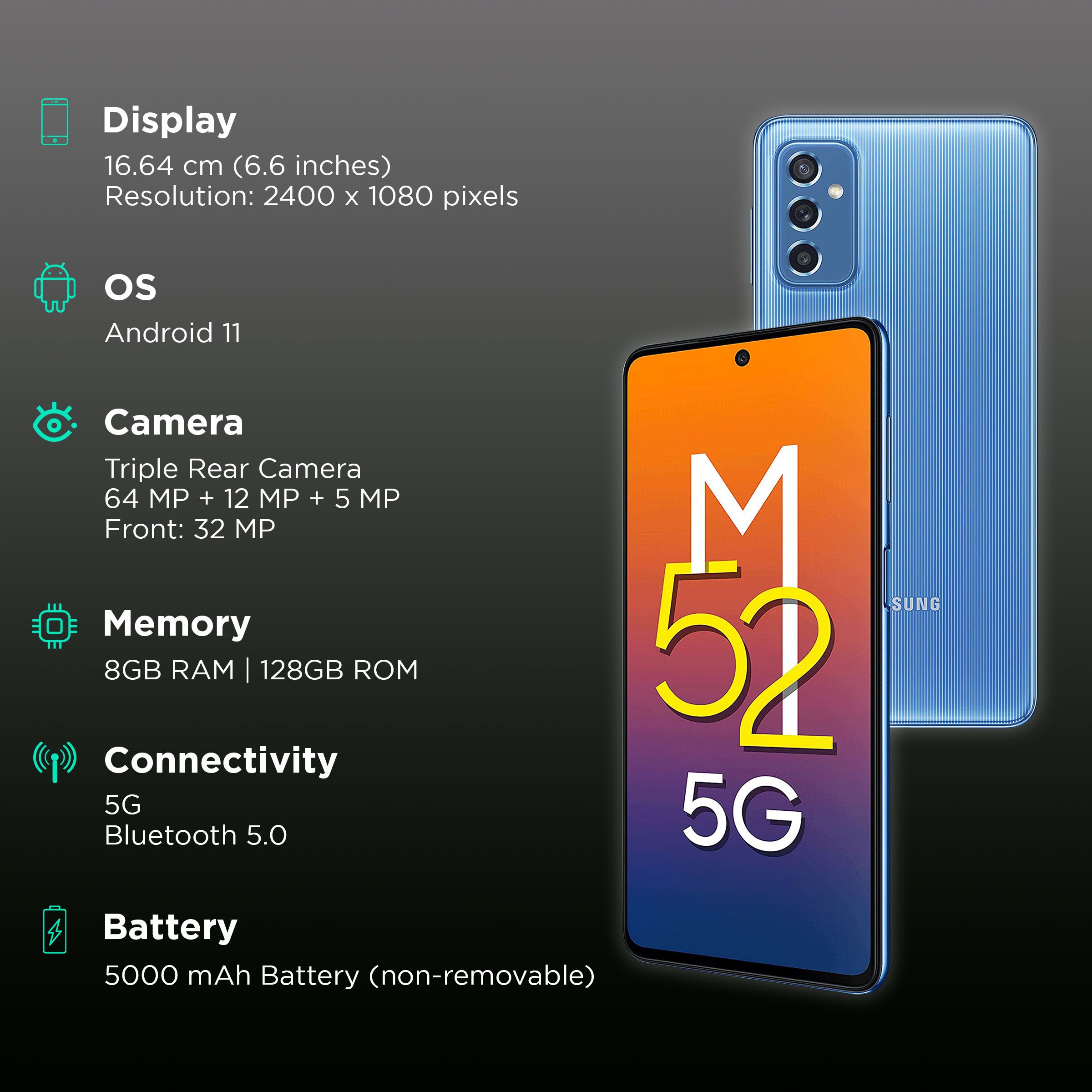 Specification Samsung M52 Release Samsung Galaxy M52 5G Price In