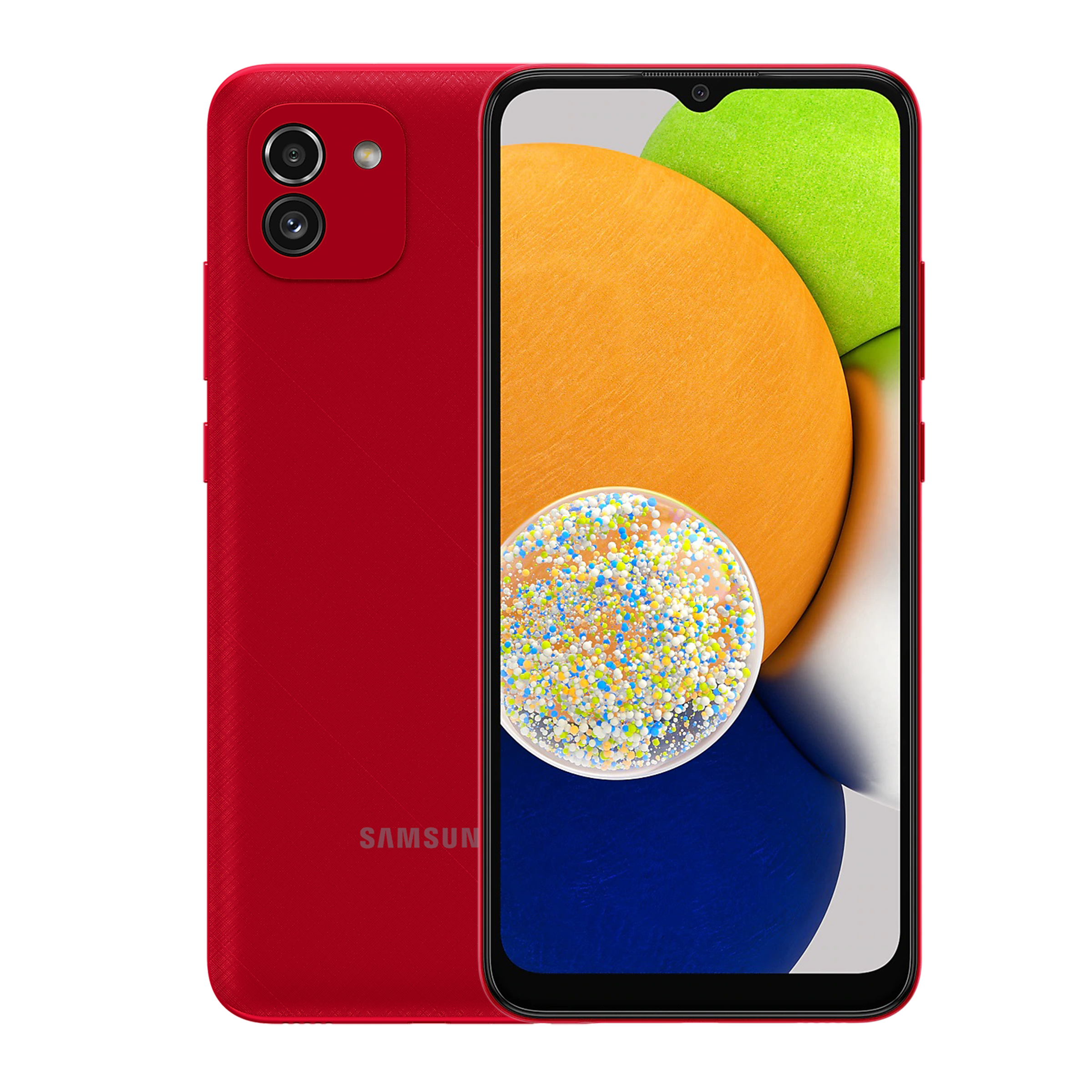 SAMSUNG Galaxy A03 (4GB RAM, 64GB, Red)