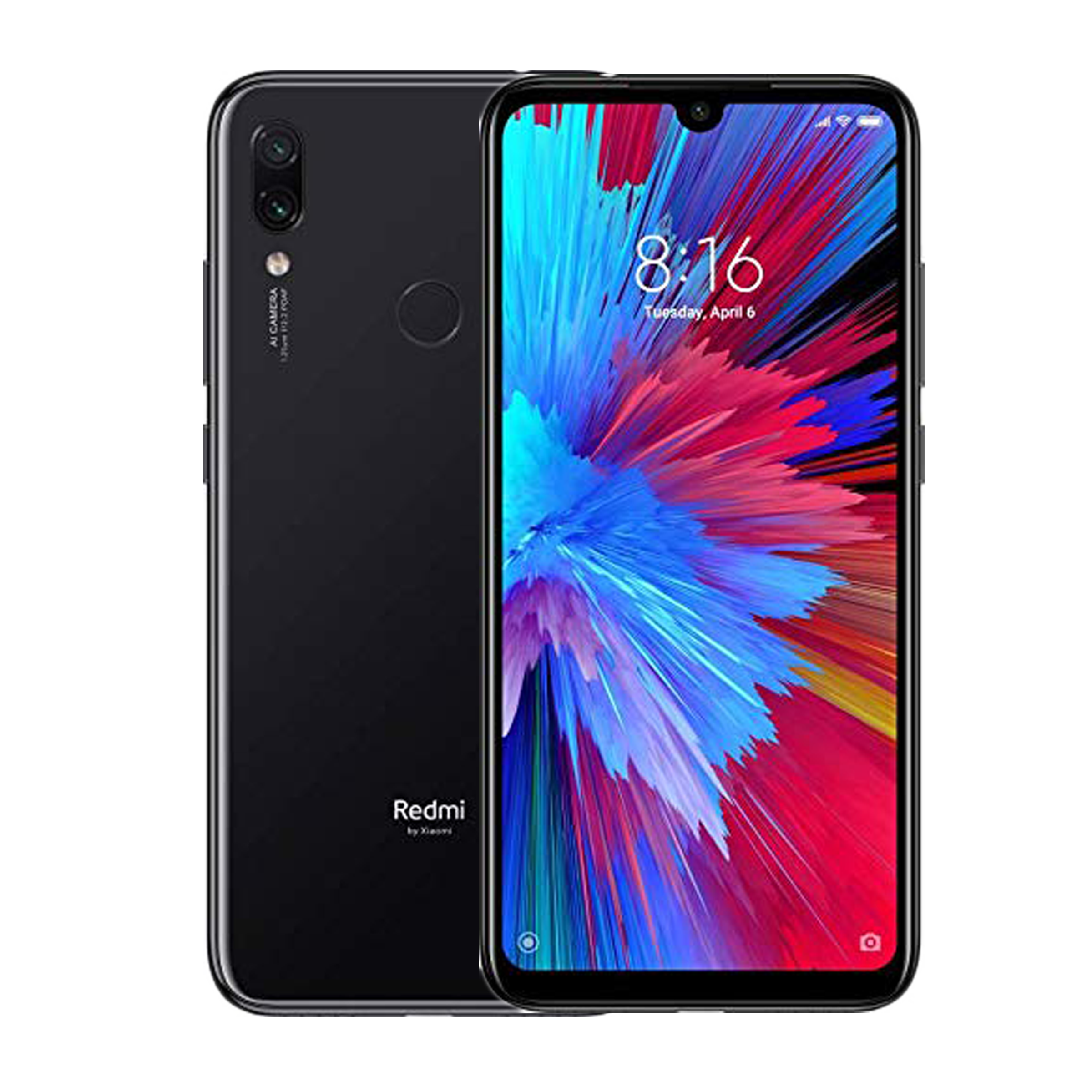 Refurbished Redmi Note 7 (2GB RAM, 32GB, Black)