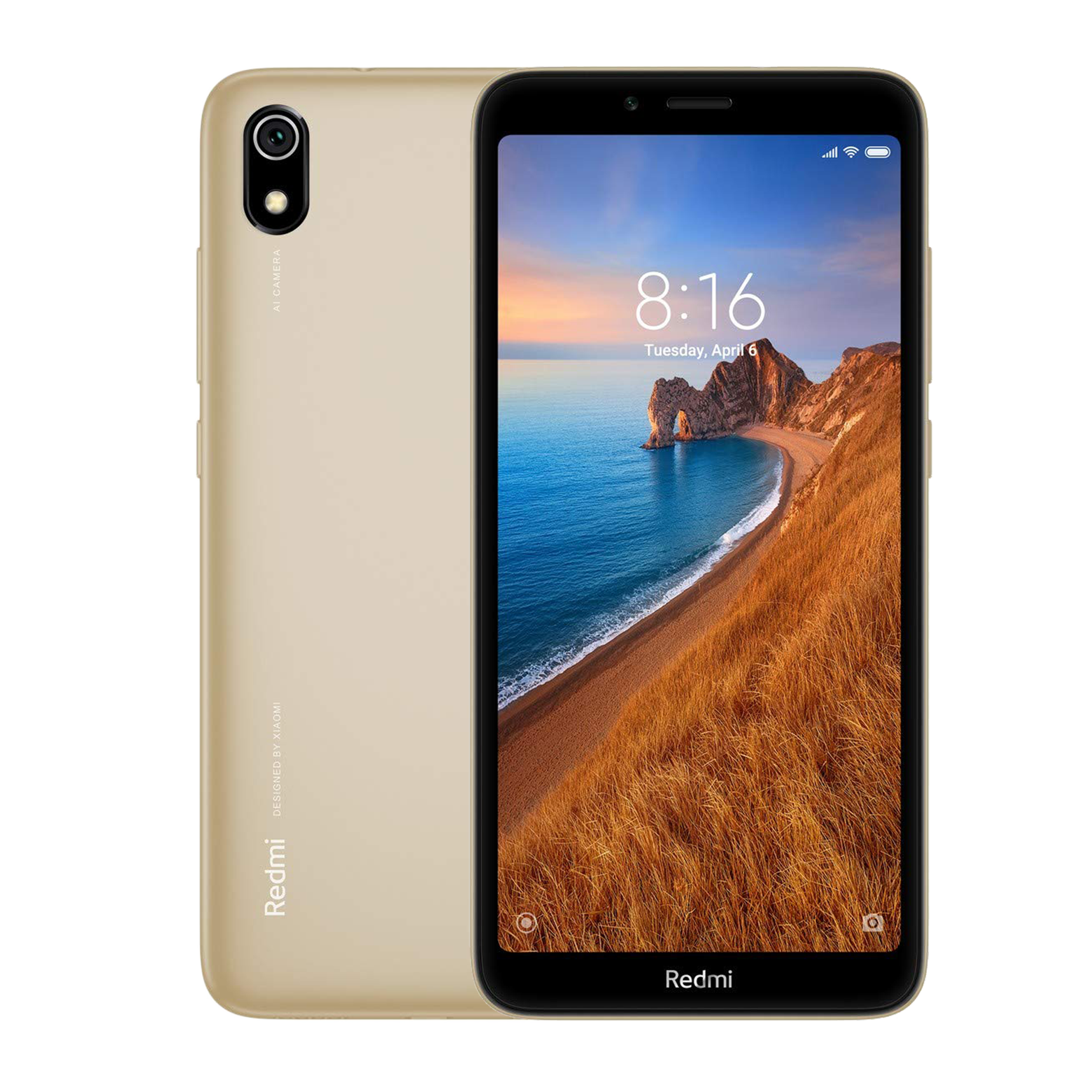 Refurbished Redmi 7A (2GB RAM, 32GB, Matte Gold)