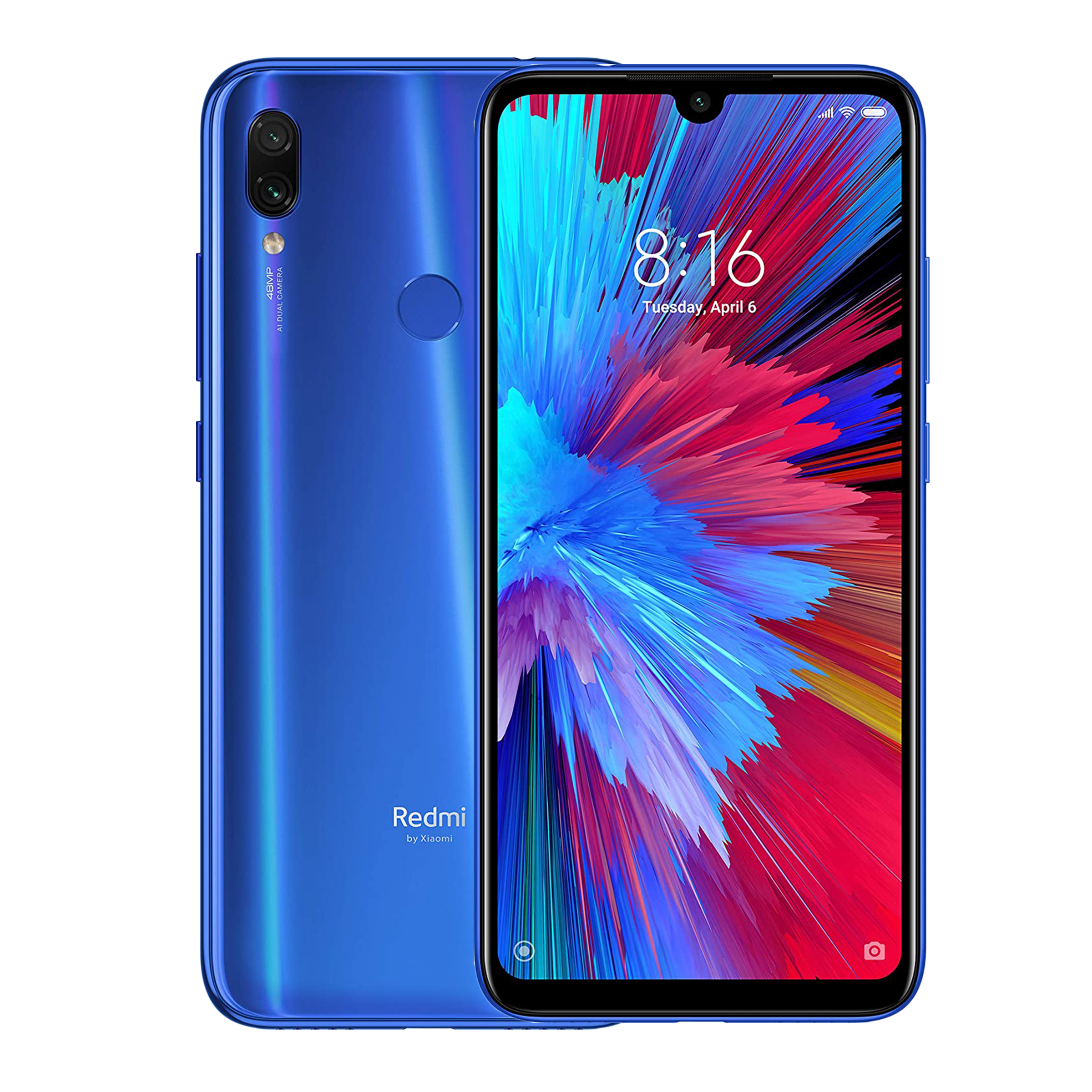 Refurbished Redmi Note 7S (3GB RAM, 32GB, Sapphire Blue)