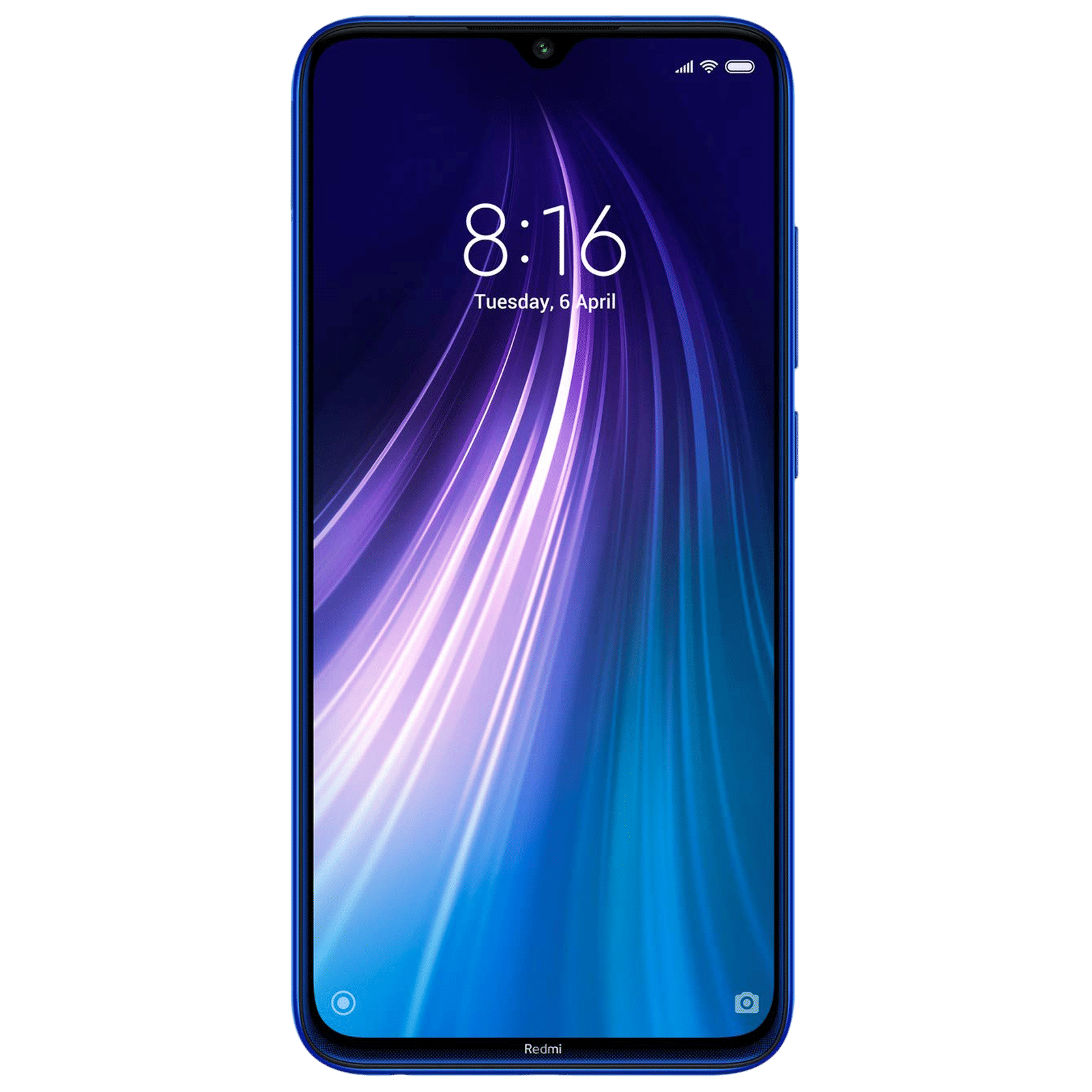 Refurbished Redmi Note 8 (6GB RAM, 128GB, Neptune Blue)