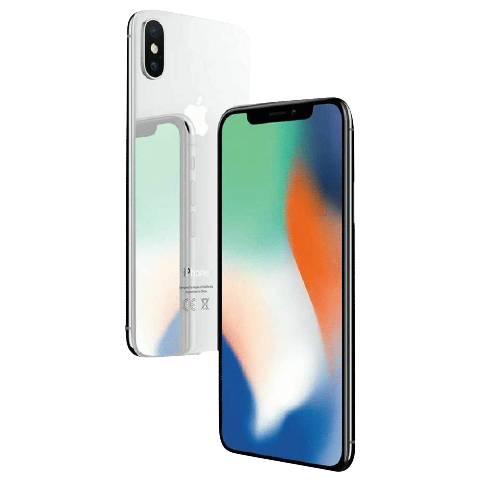 Refurbished Apple iPhone X (256GB, Silver)