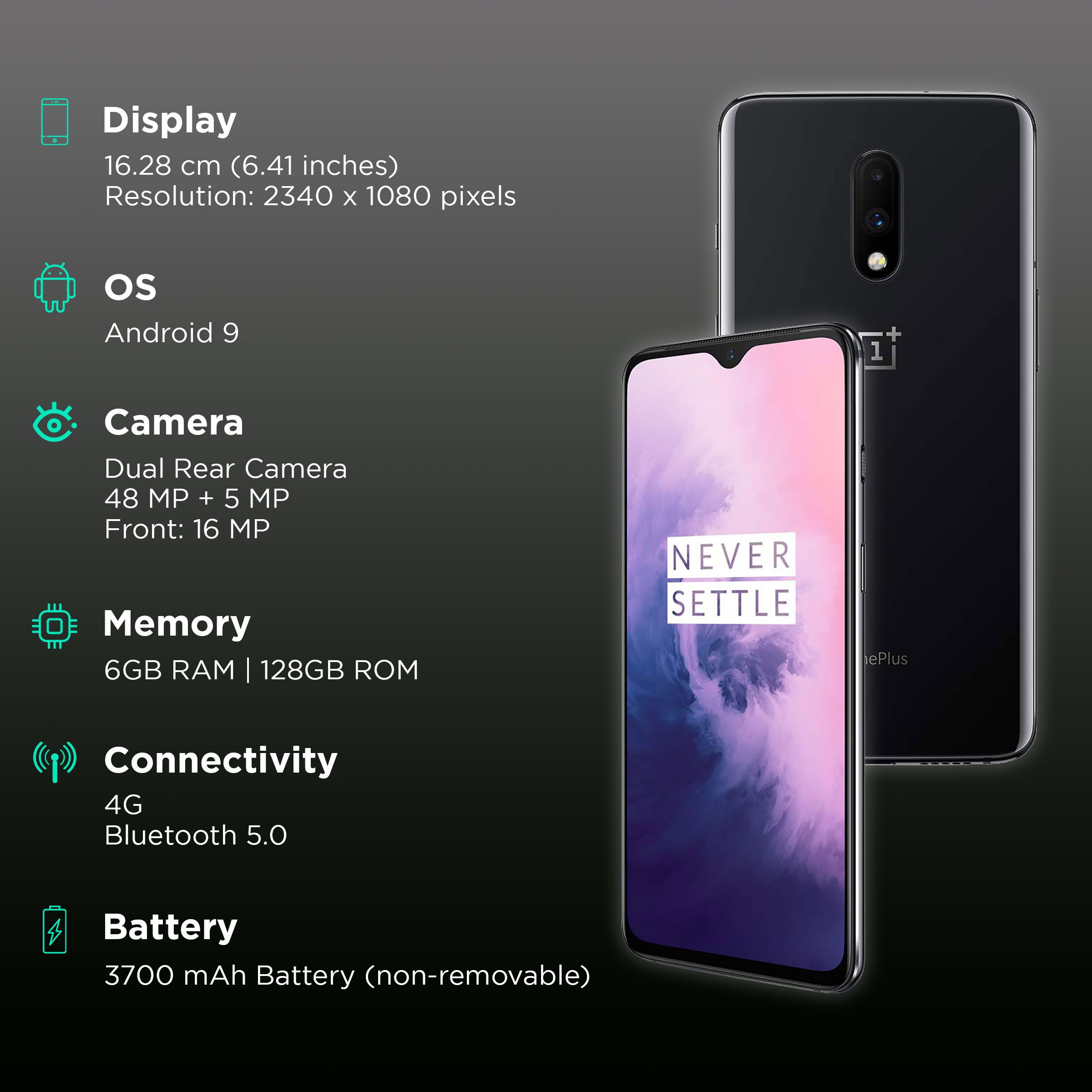 6gb Ram Oneplus Ram Buy Refurbished OnePlus (6GB RAM, 128GB, Mirror Gray)  Online Croma