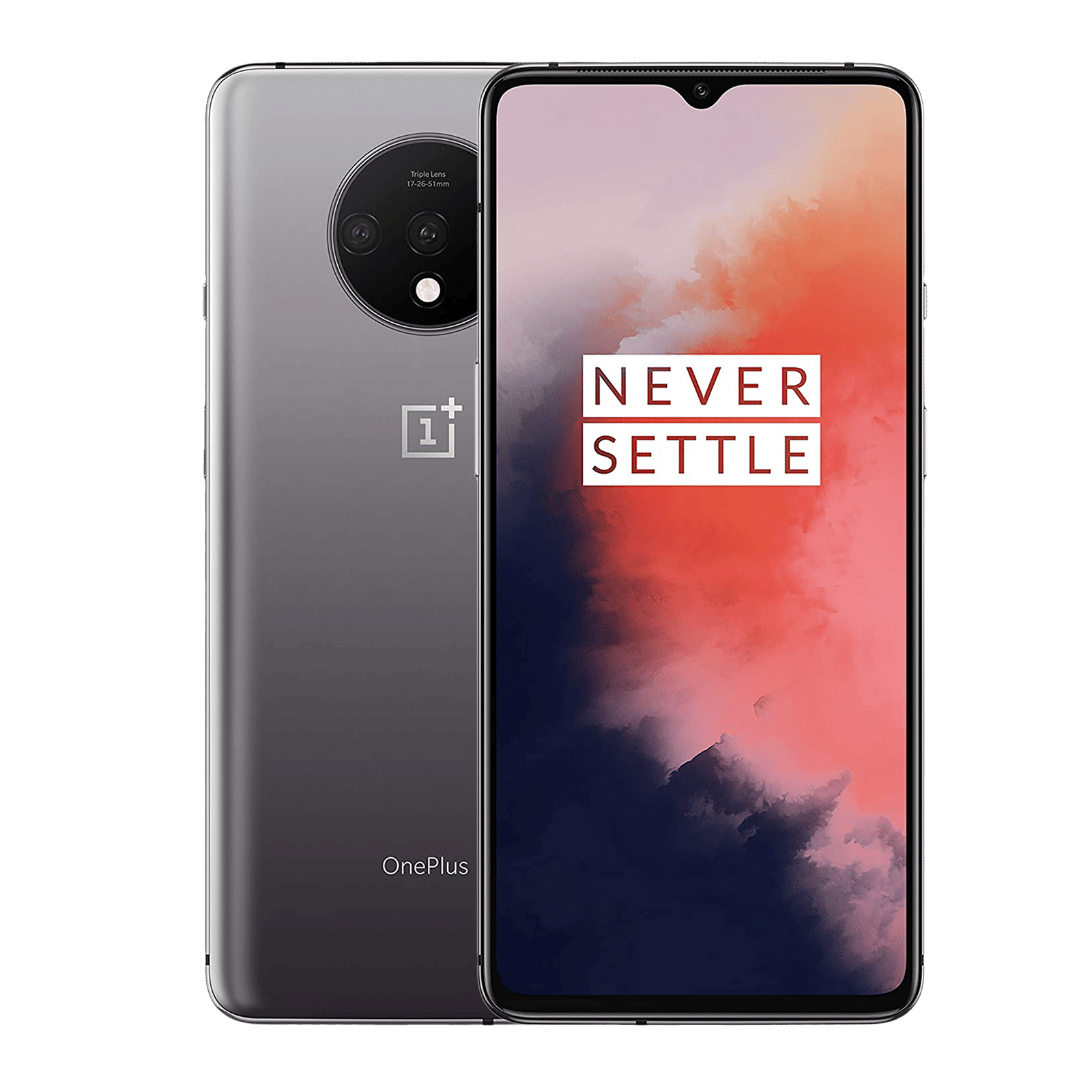 Refurbished OnePlus 7T (8GB RAM, 128GB, Frosted Silver)
