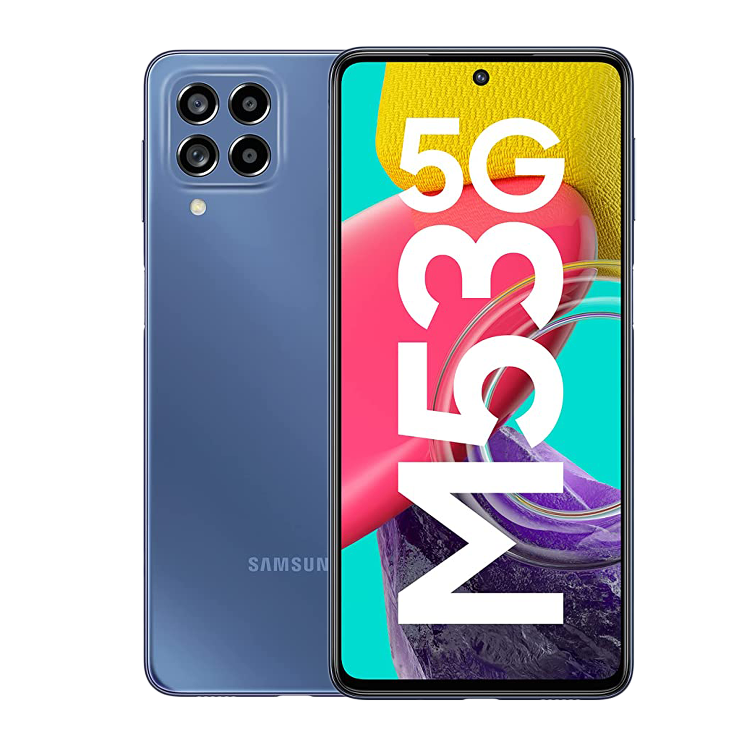 SAMSUNG Galaxy M53 5G (8GB RAM, 128GB, Blue)