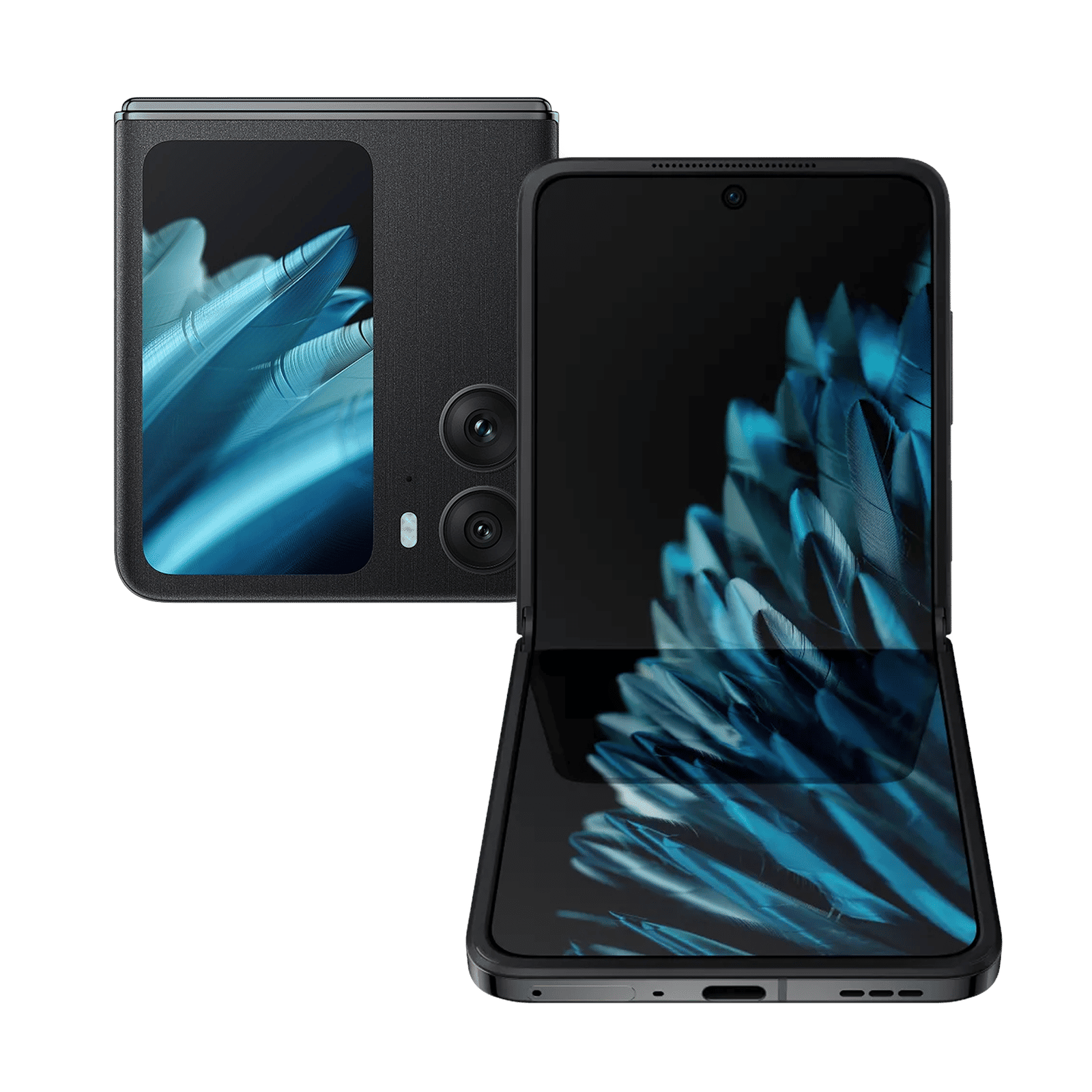 oppo Find N2 Flip 5G (8GB RAM, 256GB, Astral Black) | With 44W SUPERVOO Flash Charger