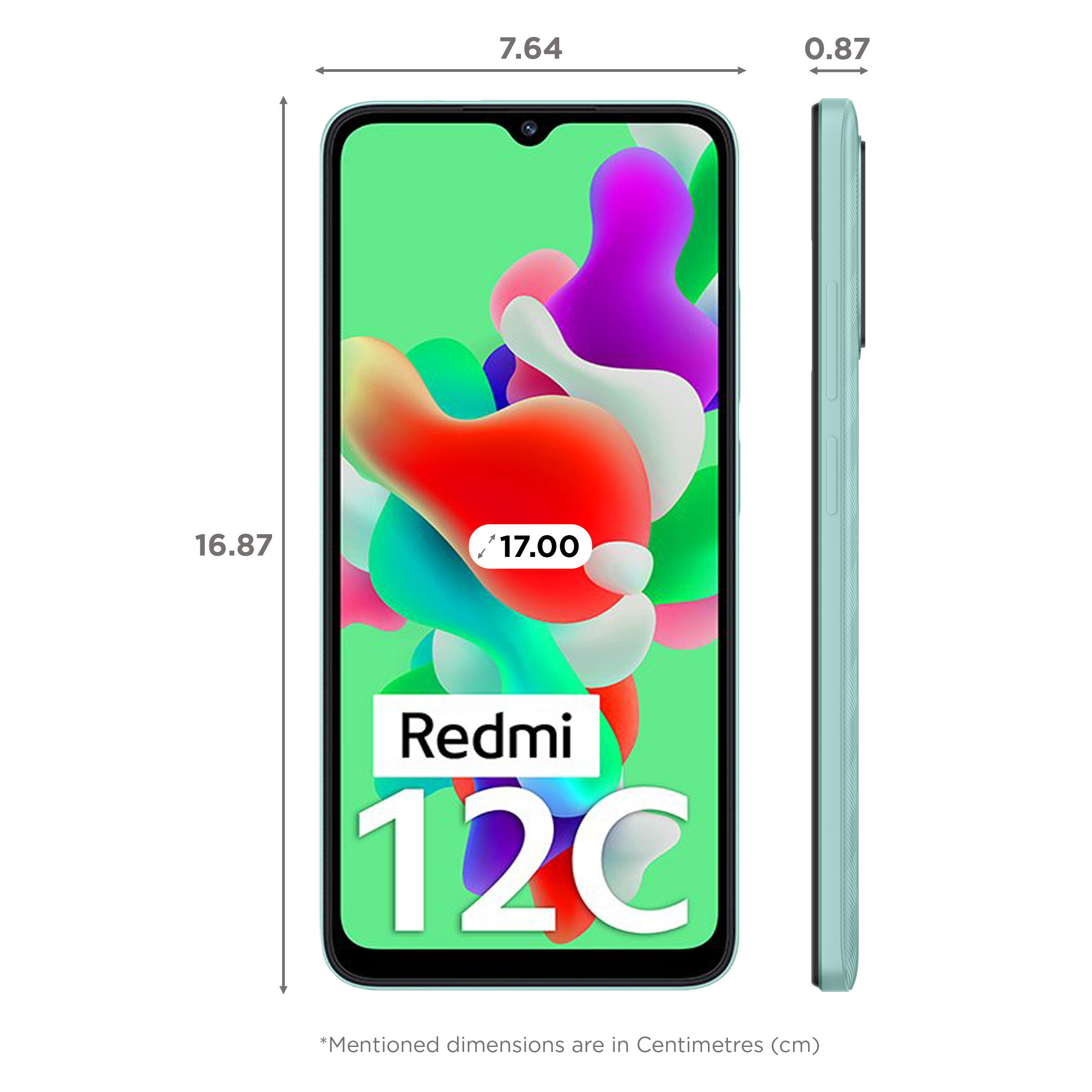 新品 Redmi 12C 4GB RAM 128GB ROM グラファイトグレー