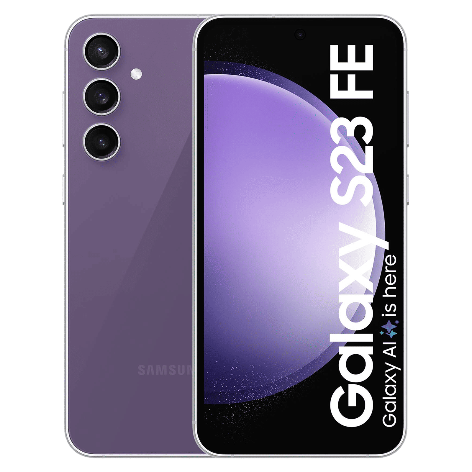 SAMSUNG Galaxy S23 FE 5G (8GB RAM, 256GB, Purple)