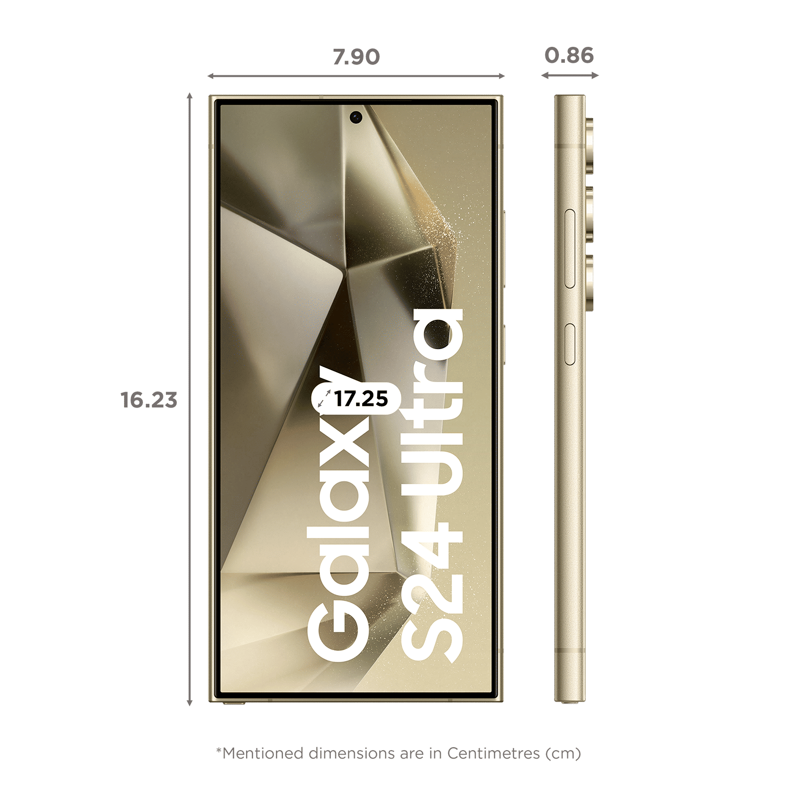 Buy SAMSUNG Galaxy S24 Ultra 5G (12GB RAM, 512GB, Titanium Yellow