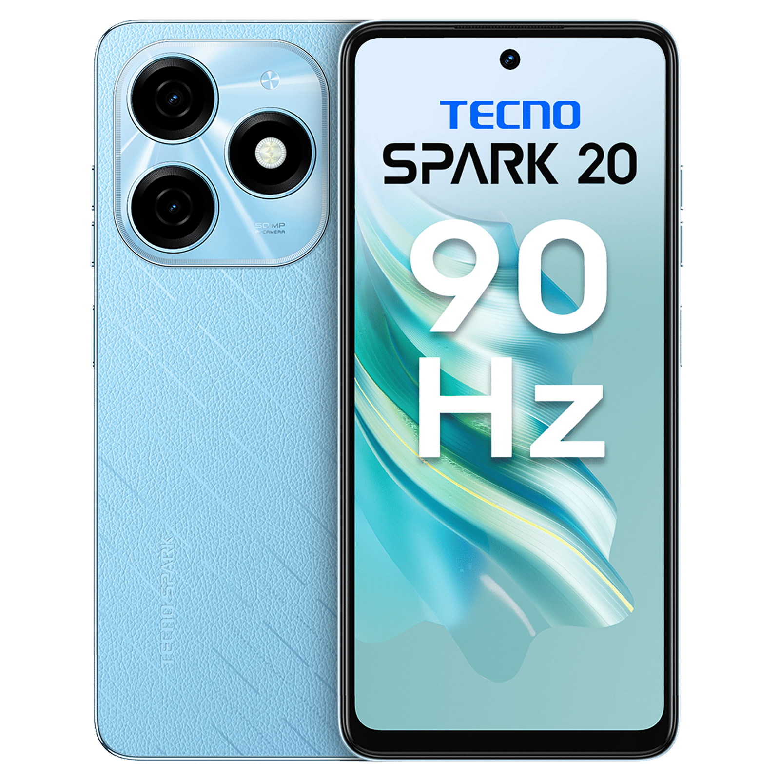 Buy TECNO Spark 20 (8GB RAM, 128GB, Magic Skin Blue) Online Croma