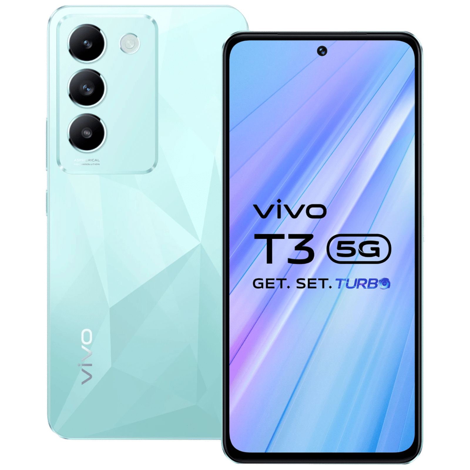 vivo T3 5G (8GB RAM, 256GB, Crystal Flake)