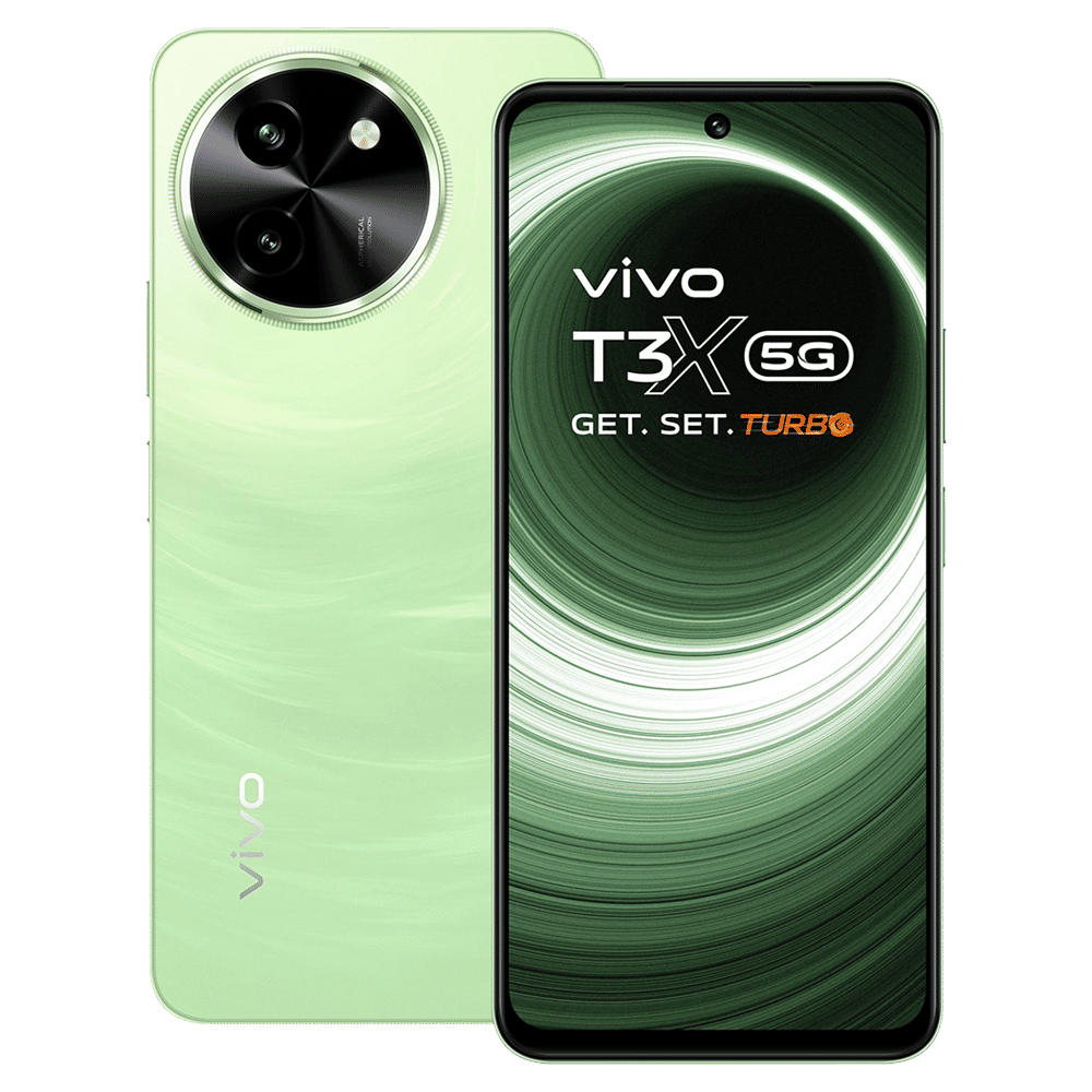 vivo T3x 5G (6GB RAM, 128GB, Celestial Green)