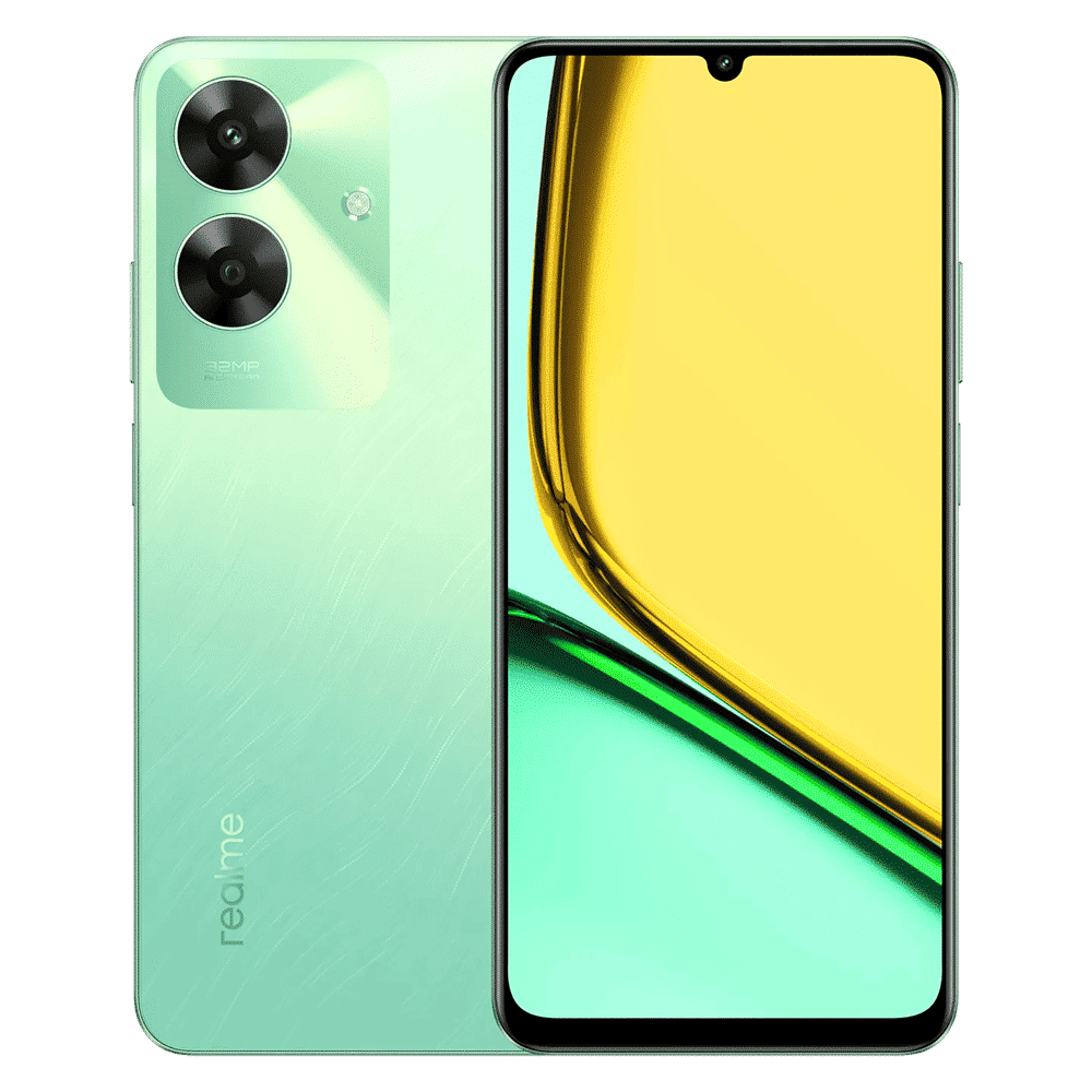 realme C61 4G (4GB RAM, 64GB, Safari Green)