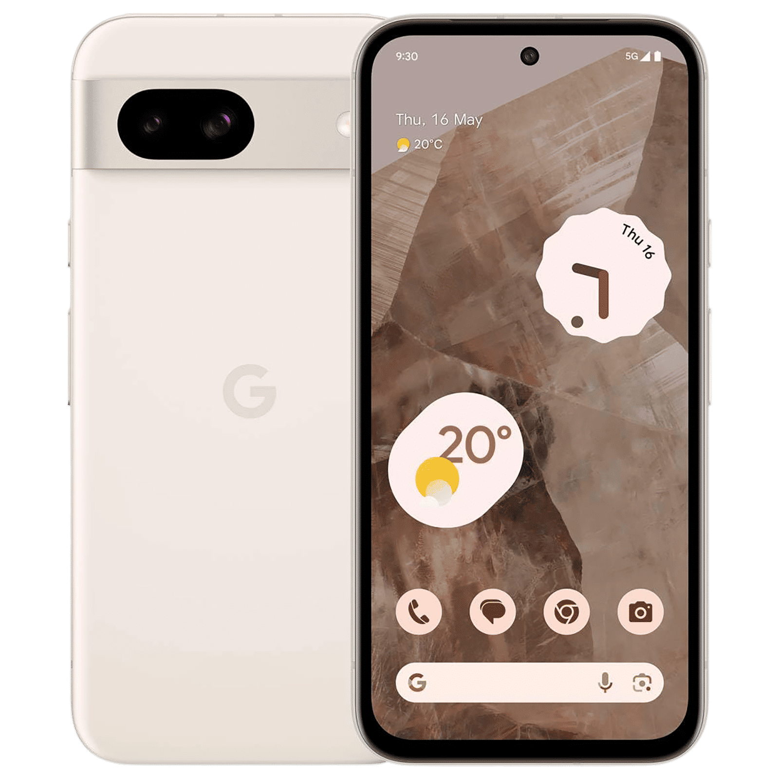 Google Pixel 8a 5G (8GB RAM, 128GB, Porcelain)