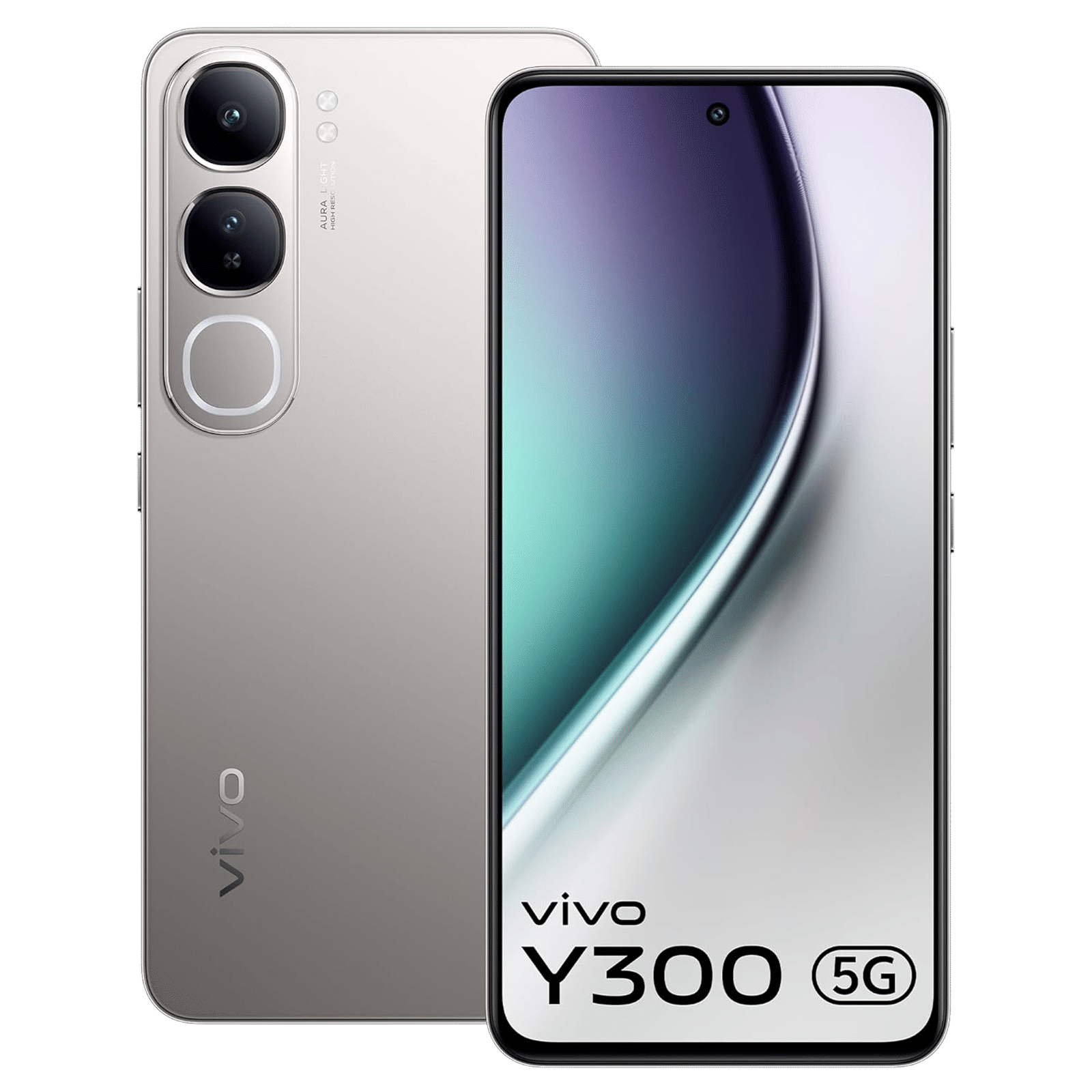 Buy vivo Y300 5G (8GB RAM, 256GB, Titanium Silver) online at best