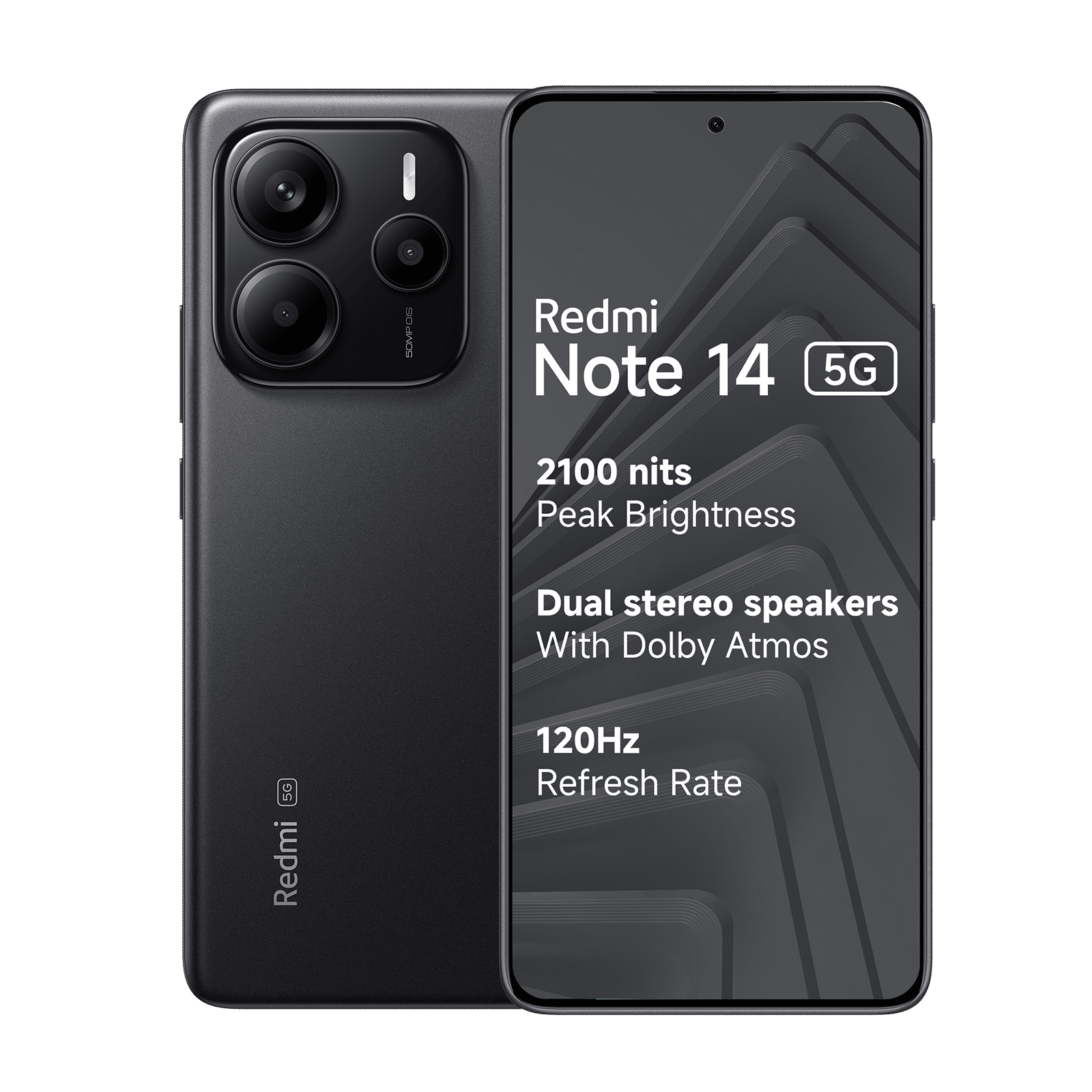Redmi Note 14 5G (8GB RAM, 128GB, Titan Black)