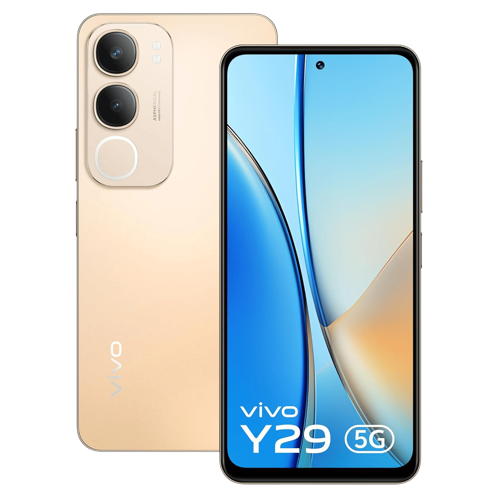 vivo Y29 5G (8GB RAM, 256GB, Titanium Gold)