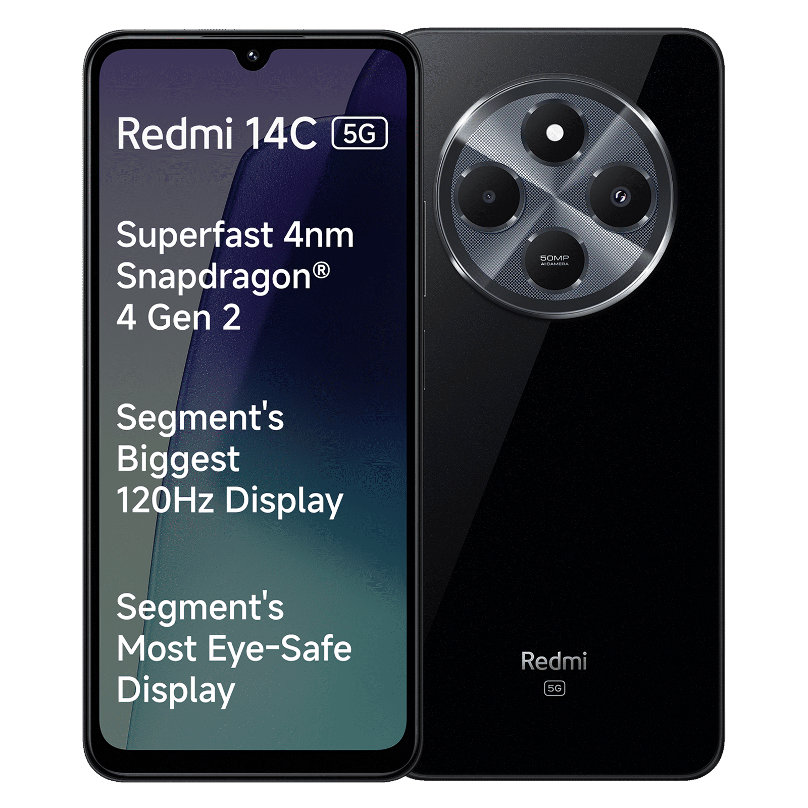 Redmi 14C 5G (4GB RAM, 128GB, Stargaze Black)