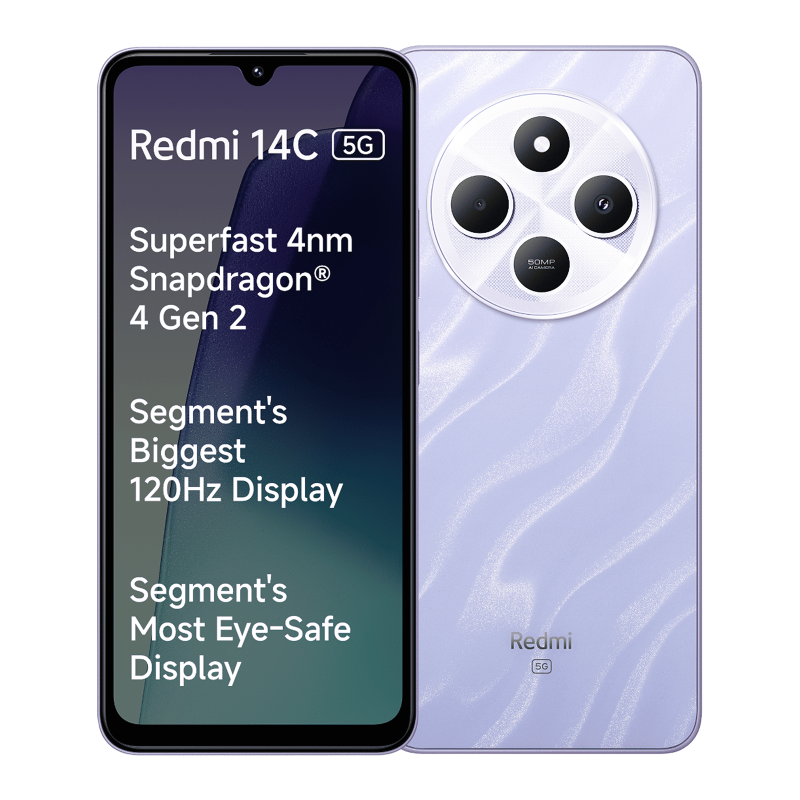 Redmi 14C 5G (4GB RAM, 128GB, Stardust Purple)