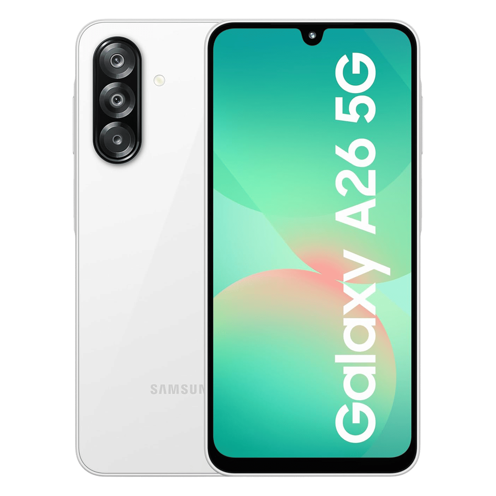 SAMSUNG Galaxy A26 5G (8GB RAM, 128GB, Awesome White)