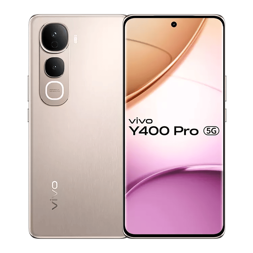 vivo Y400 Pro 5G (8GB RAM, 128GB, Fest Gold)