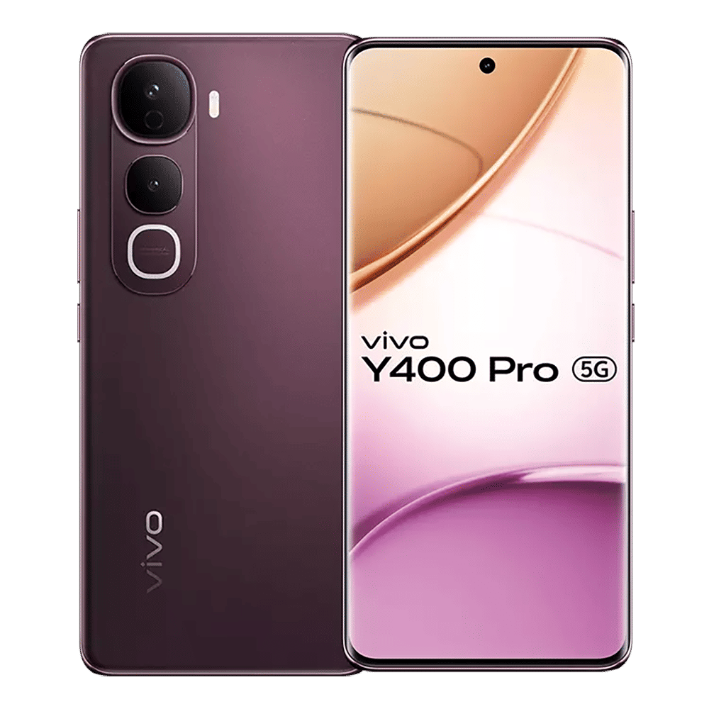 vivo Y400 Pro 5G (8GB RAM, 128GB, Nebula Purple)