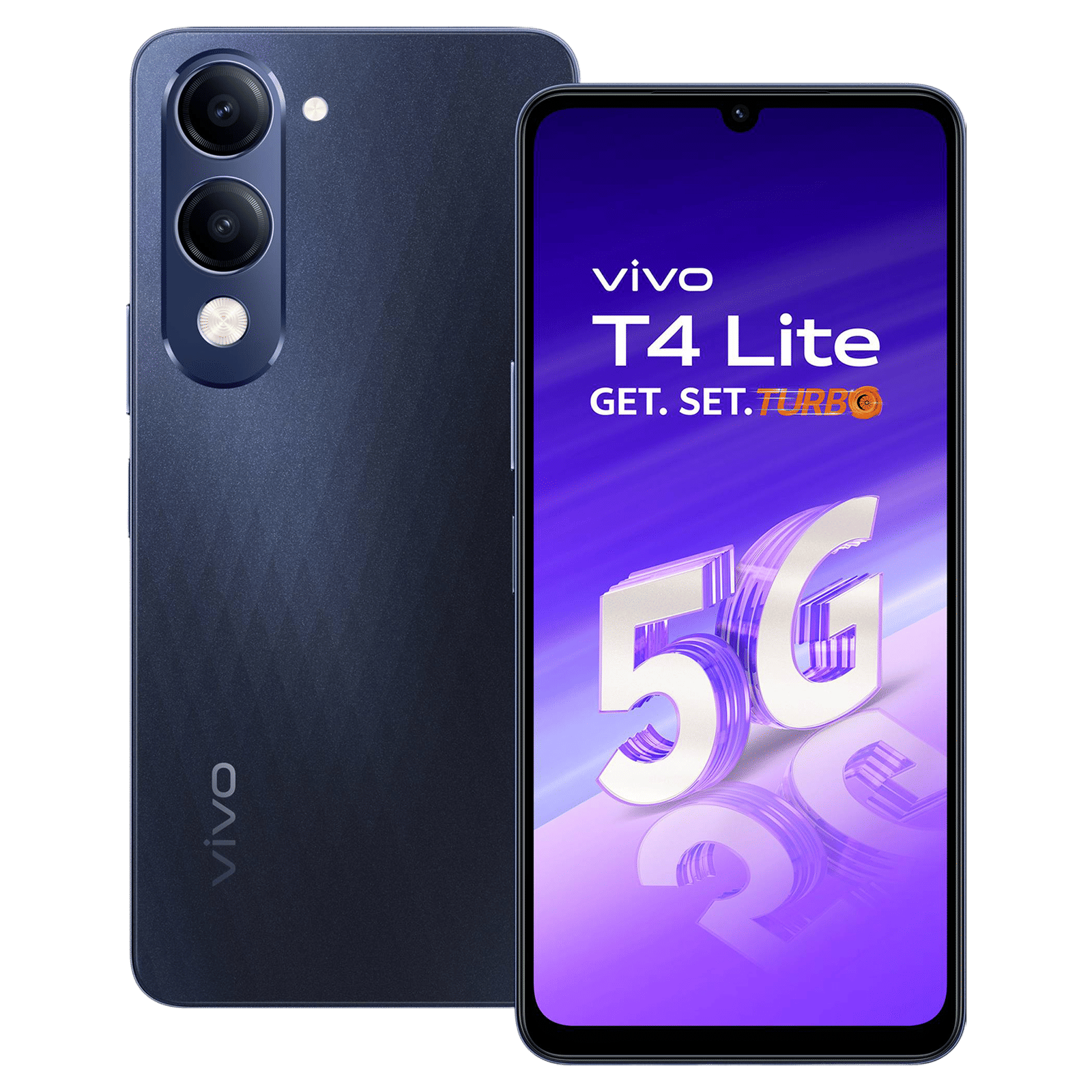 vivo T4 Lite 5G (4GB RAM, 128GB, Prism Blue)