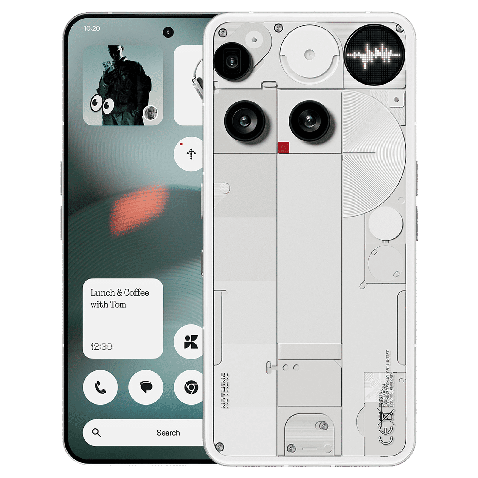 Nothing Phone 3 5G (12GB RAM, 256GB, White)